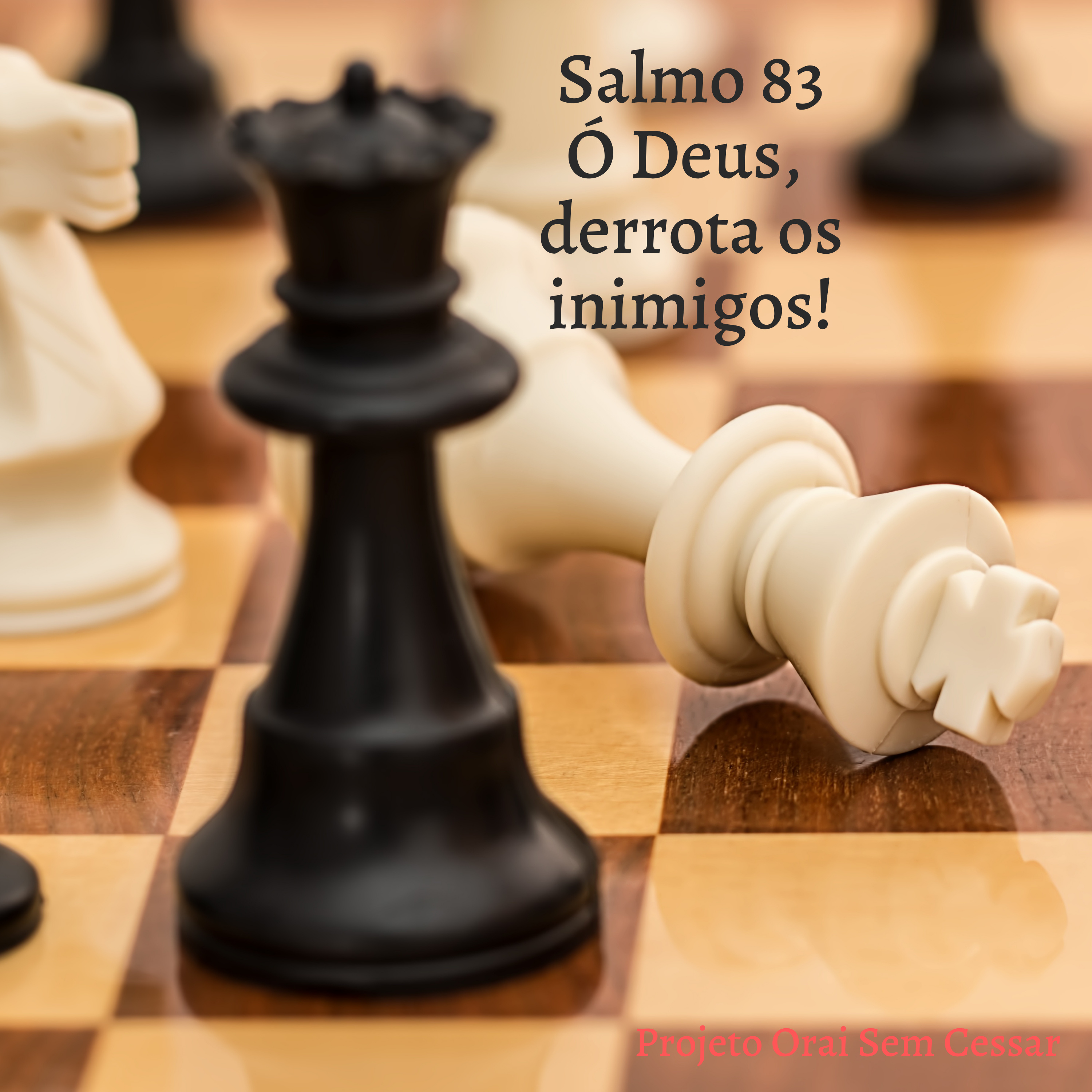 Salmo 83 Porque depois de um tempo longo esperando uma resposta da justiça, ela veio e o Senhor derrotou meu inimigo.  episode artwork