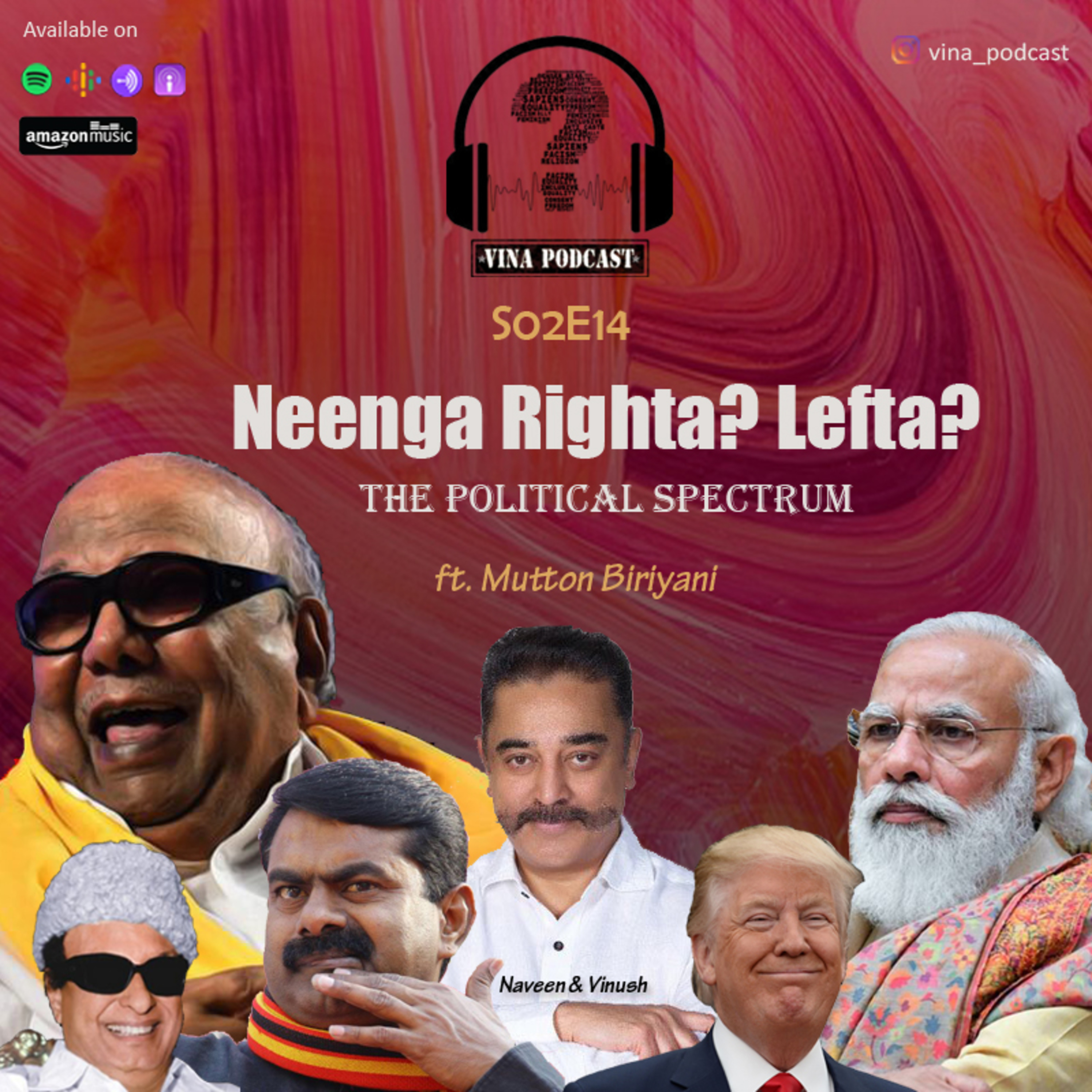 #37 - S02E14 - Neenga Righta? Lefta? The Political Spectrum | Ft. Mutton Biriyani episode artwork