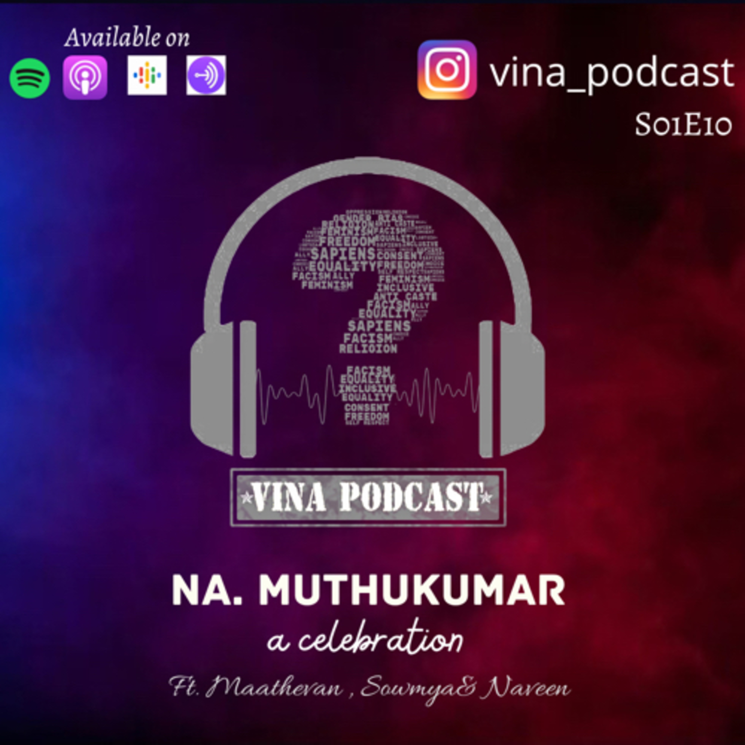 E10- Na. Muthukumar - A celebration | ft. Maathevan Thiyagarajan, Sowmya Raman & Naveen episode artwork