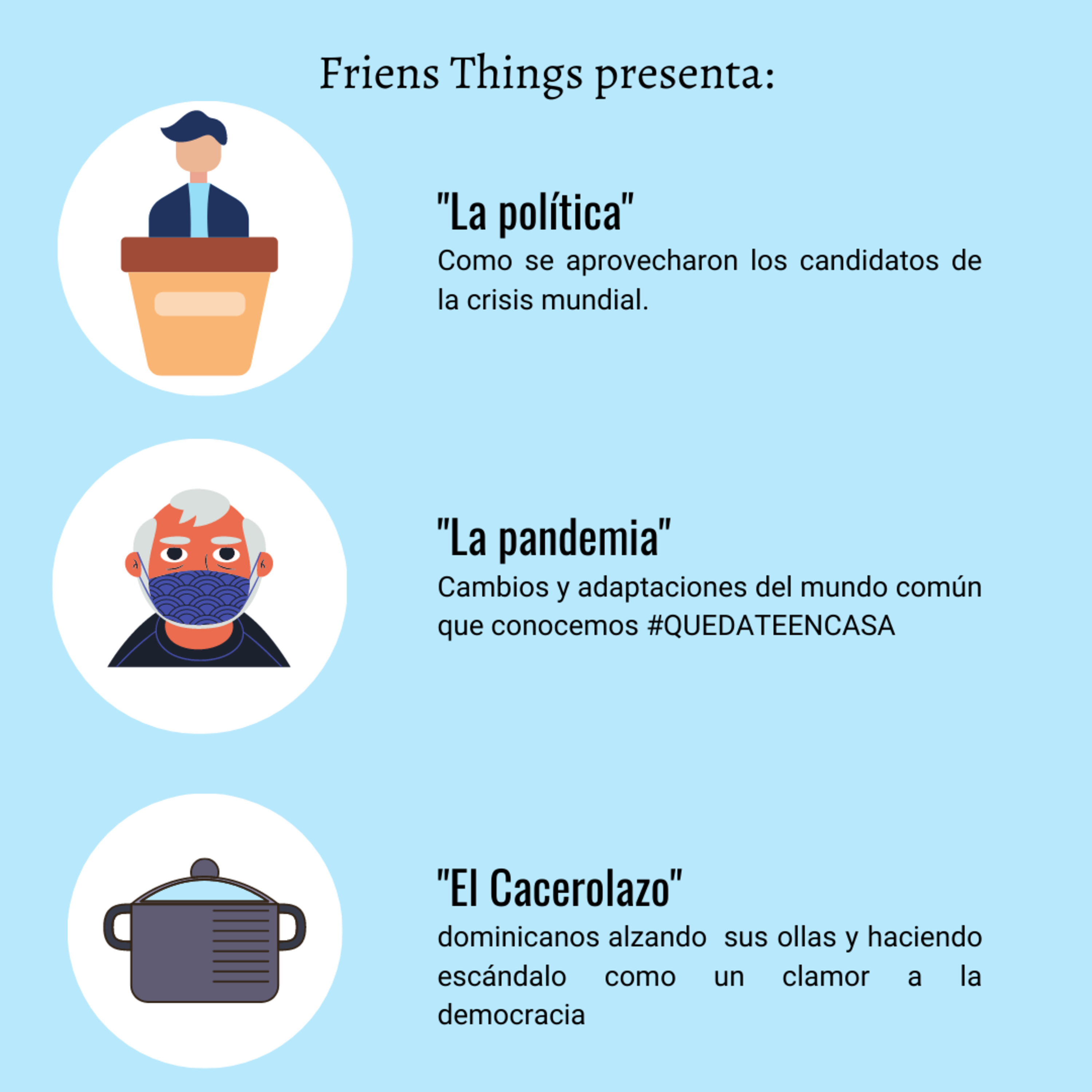 La política de República Dominicana en cuarentena.