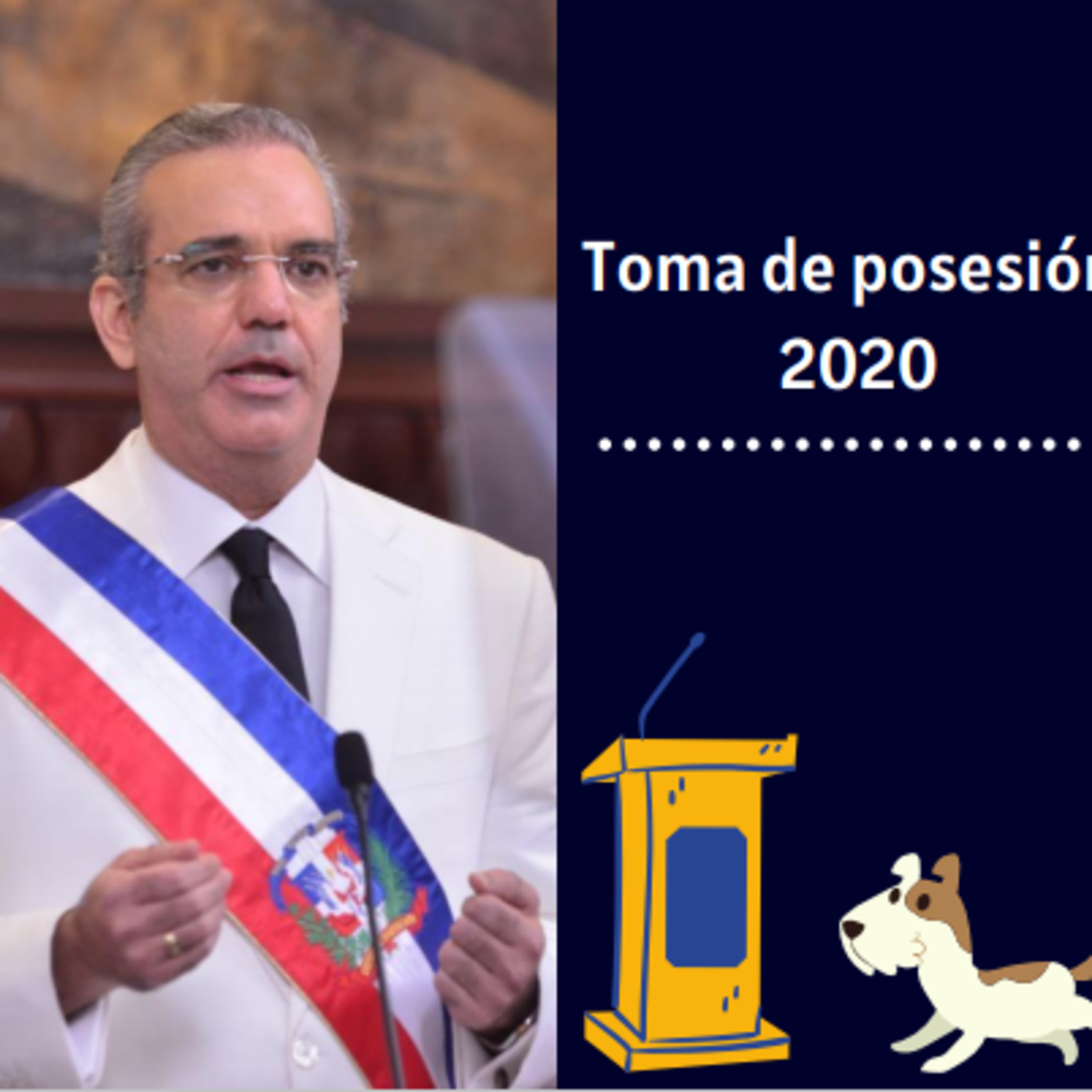 Toma de posesión de Luis Abinader/ Friendsthings