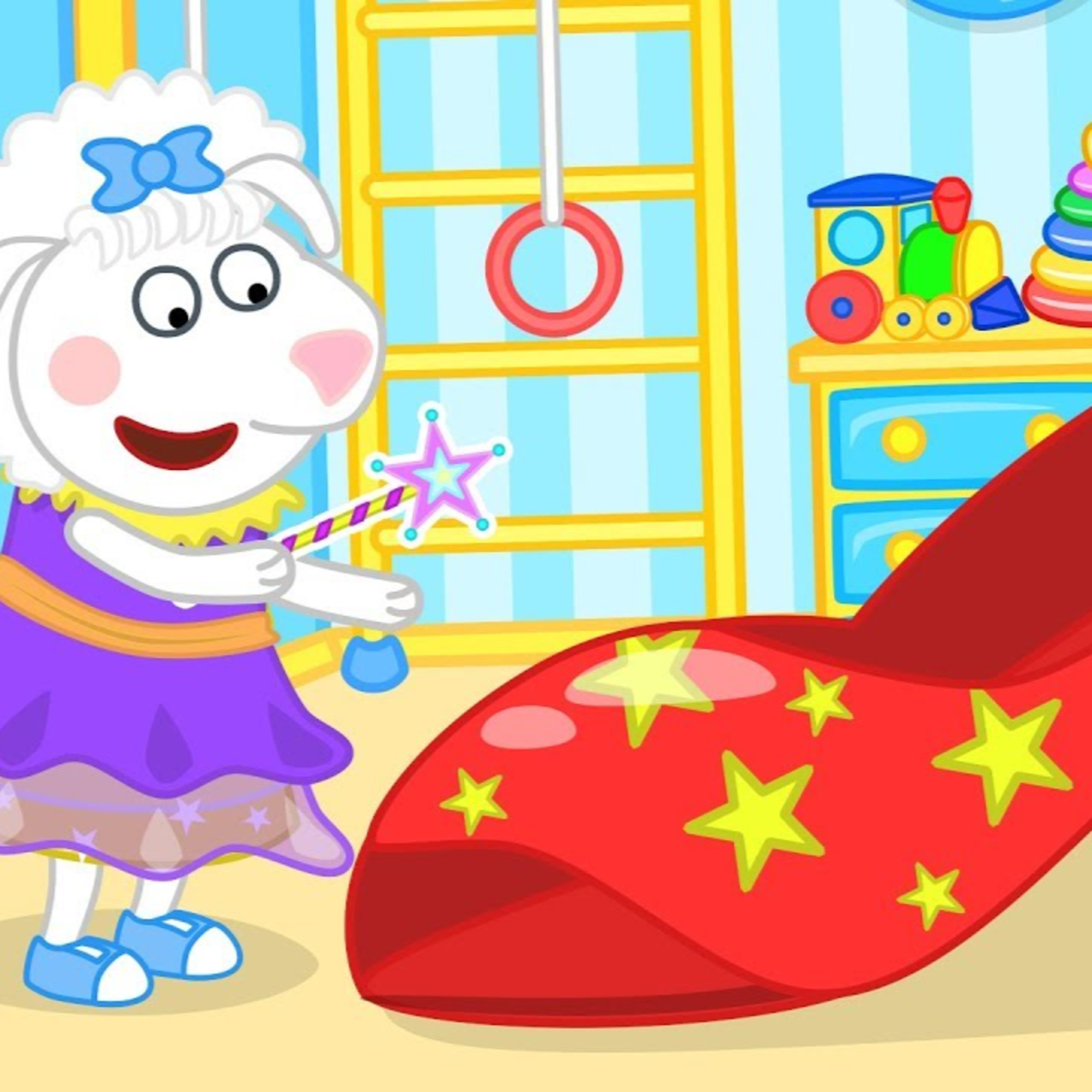 Penelope Goes Shoe-Shopping for her Ladybug - Kids story episode artwork