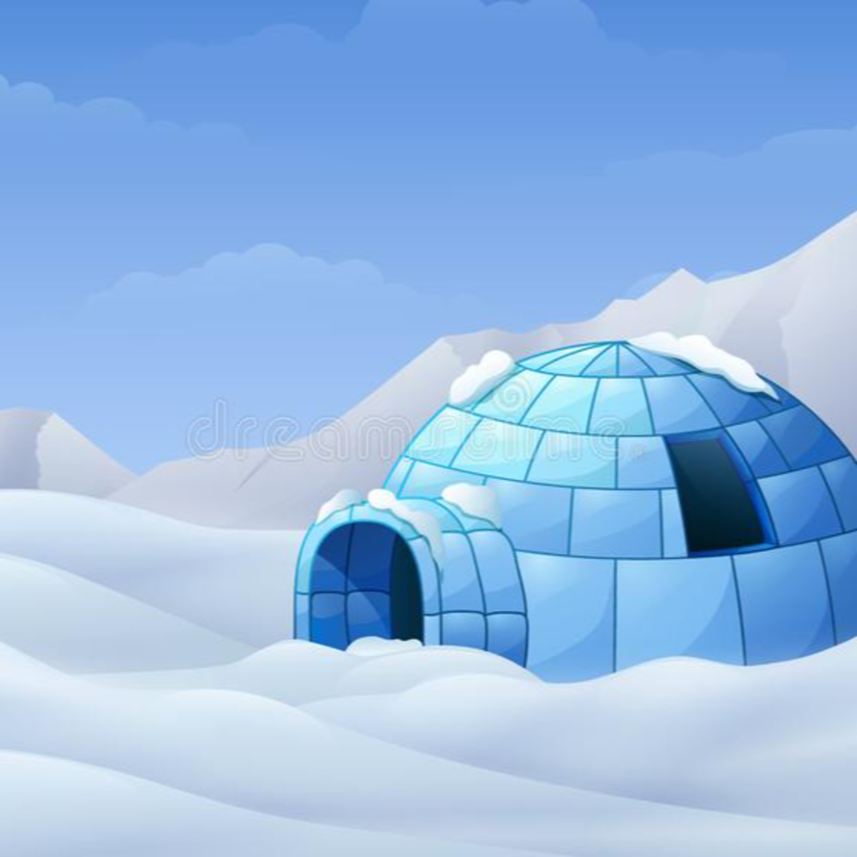 Nora and Grace go through the Ice Tunnel - Kid's story episode artwork