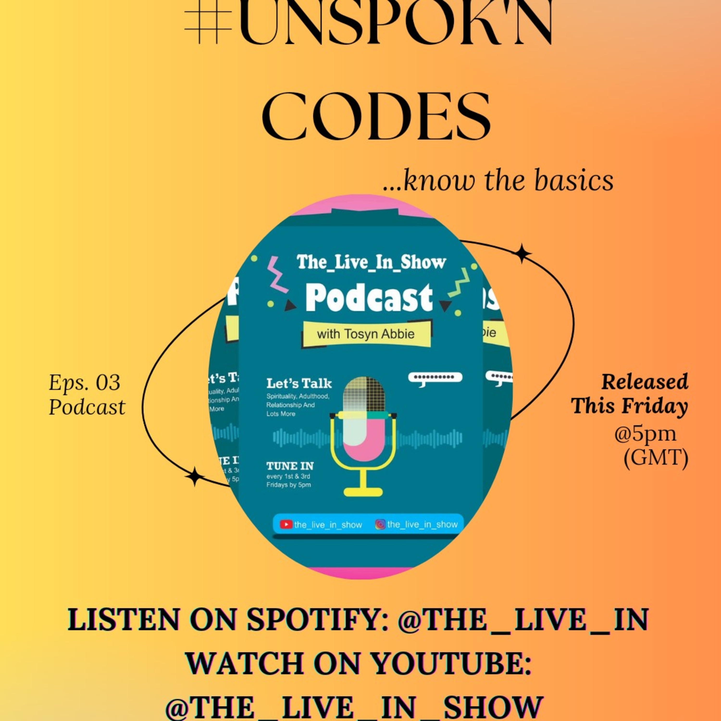 #UNSPOK'N CODES...know the basics  episode artwork