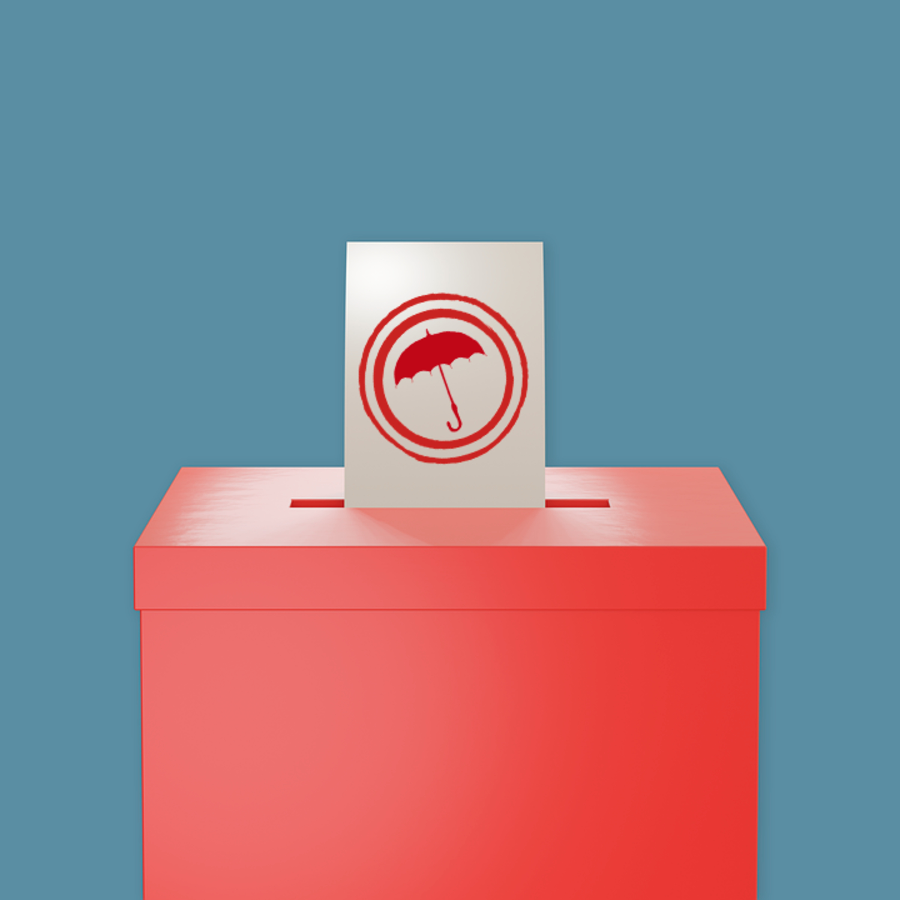 Onder Mijn Rode Paraplu