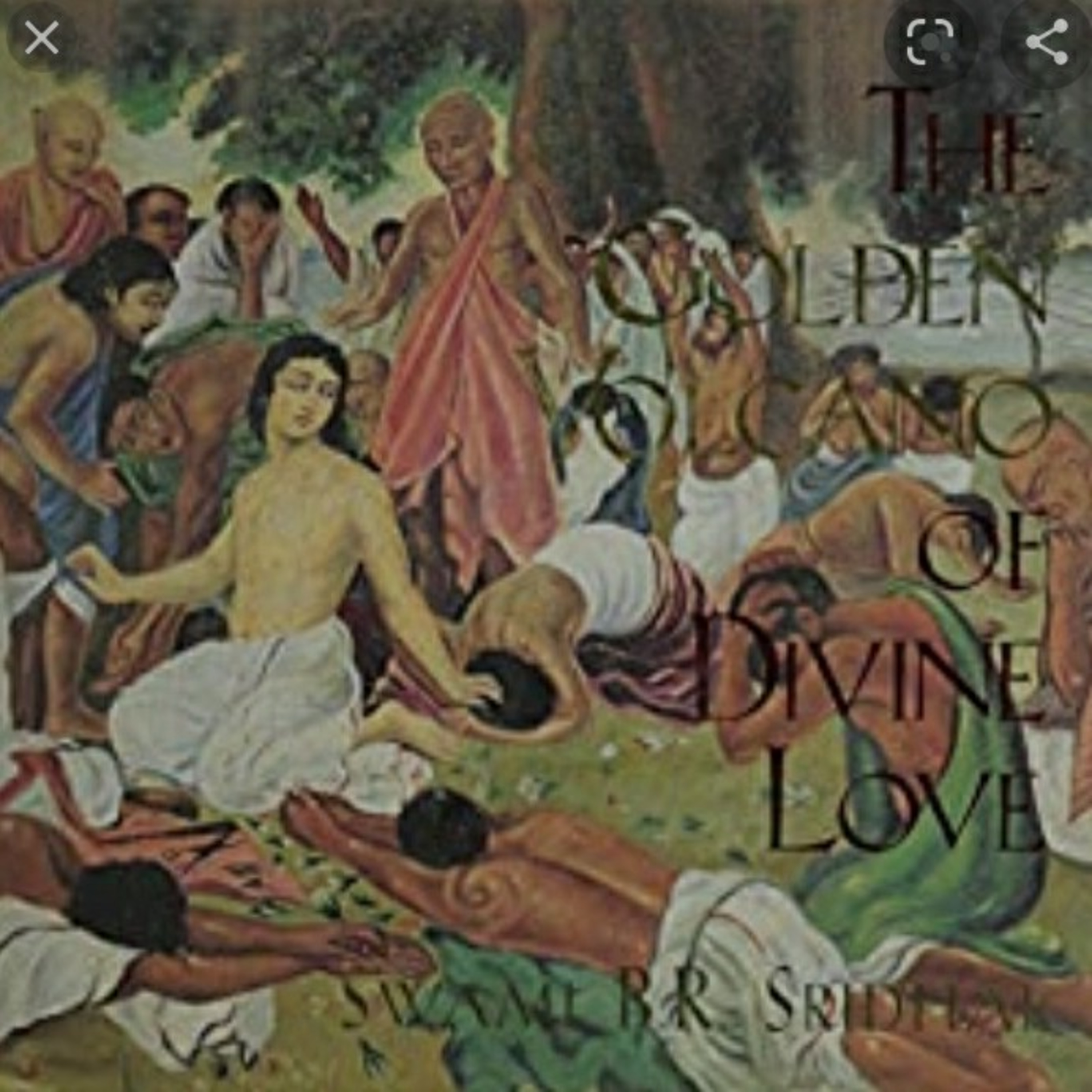 el volcano del amor divino traducción espontánea de Srila B.R. Sridhar Maharaj
