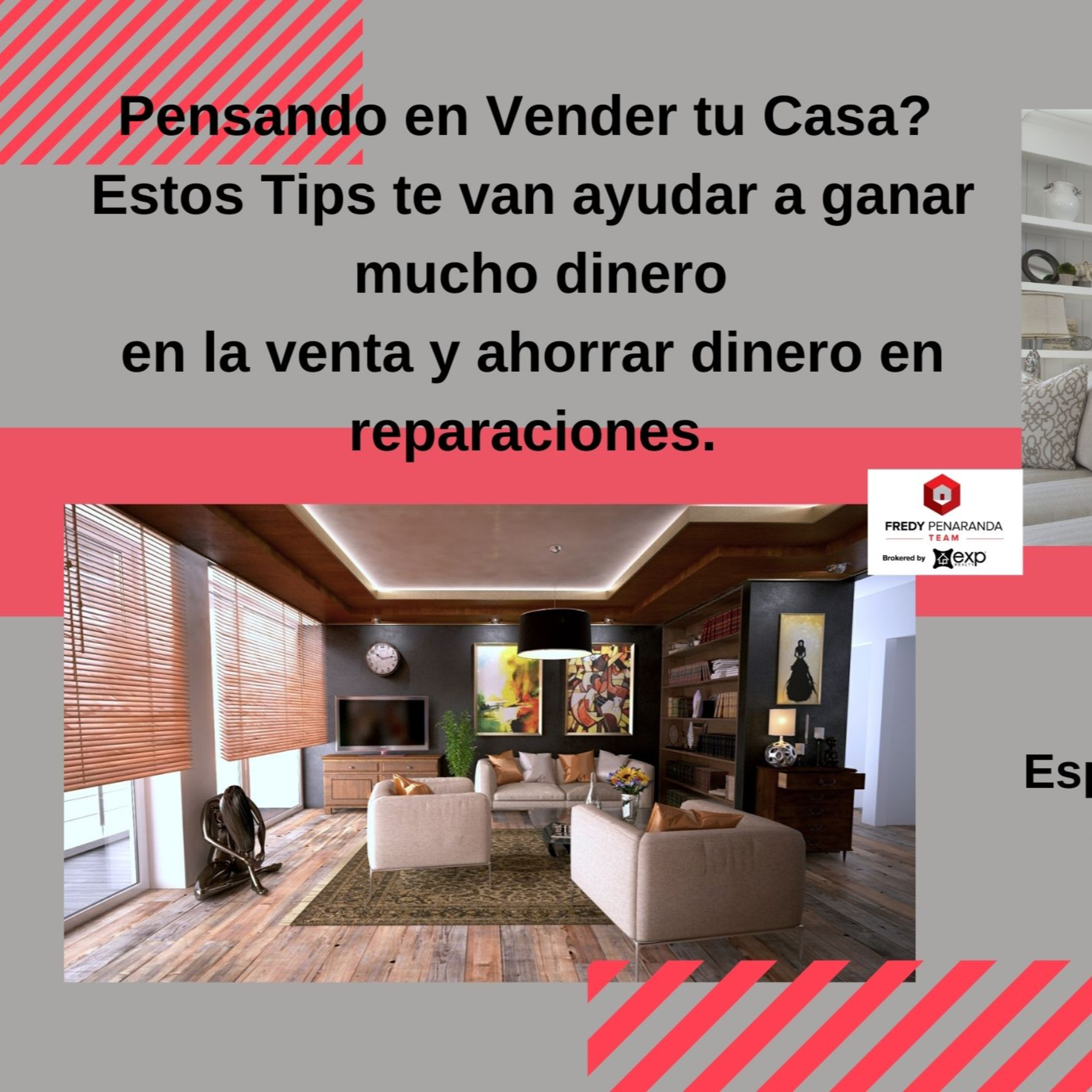 215- Pensando en Vender tu Casa? Tips te van ayudar ganar dinero en la venta y ahorrar en reparaciones. episode artwork