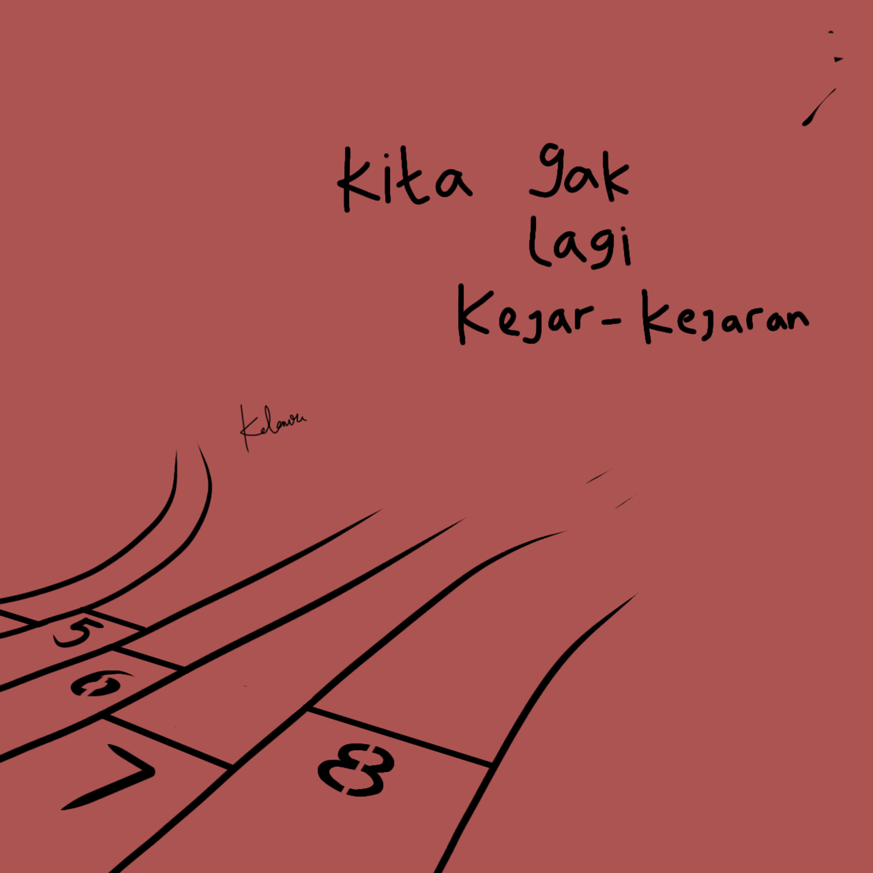 Kita gak lagi kejar-kejaran episode artwork