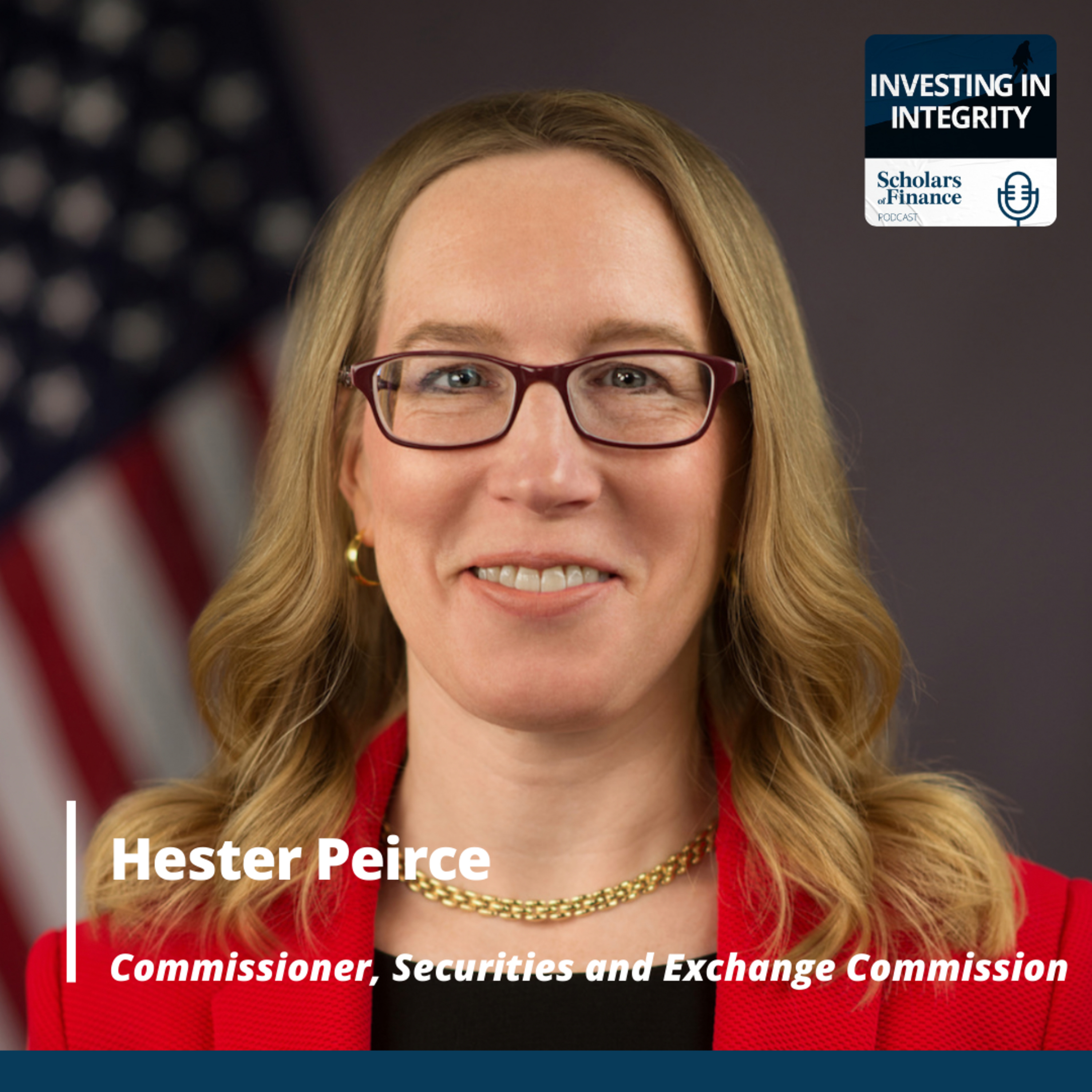 #23 - “Crypto Mom”, SEC Commissioner Hester Peirce, on Crypto, Regulation, and ESG Critiques episode artwork