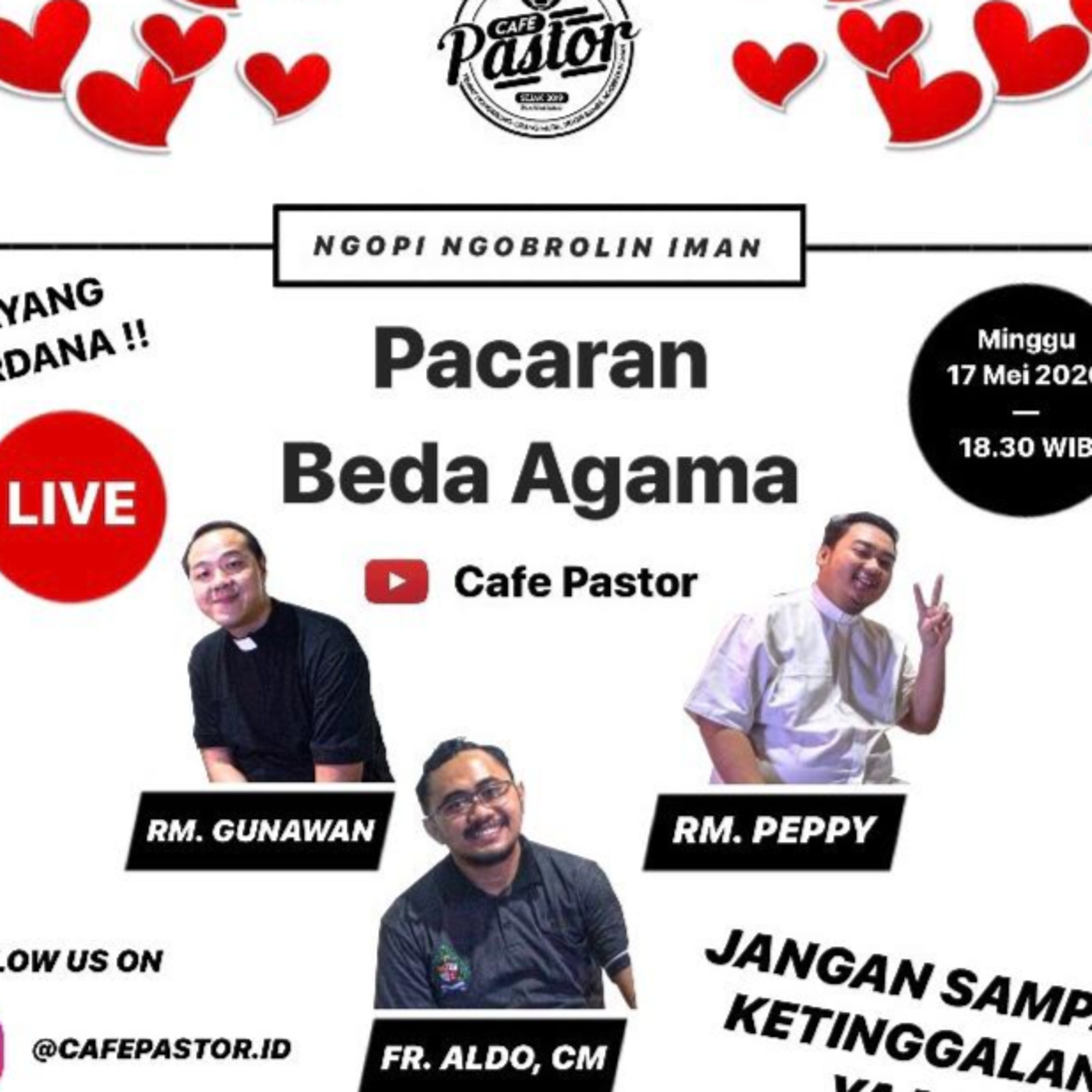 #bincangpastor 8. Pacaran Beda Agama I Boleh Gak Sih? episode artwork