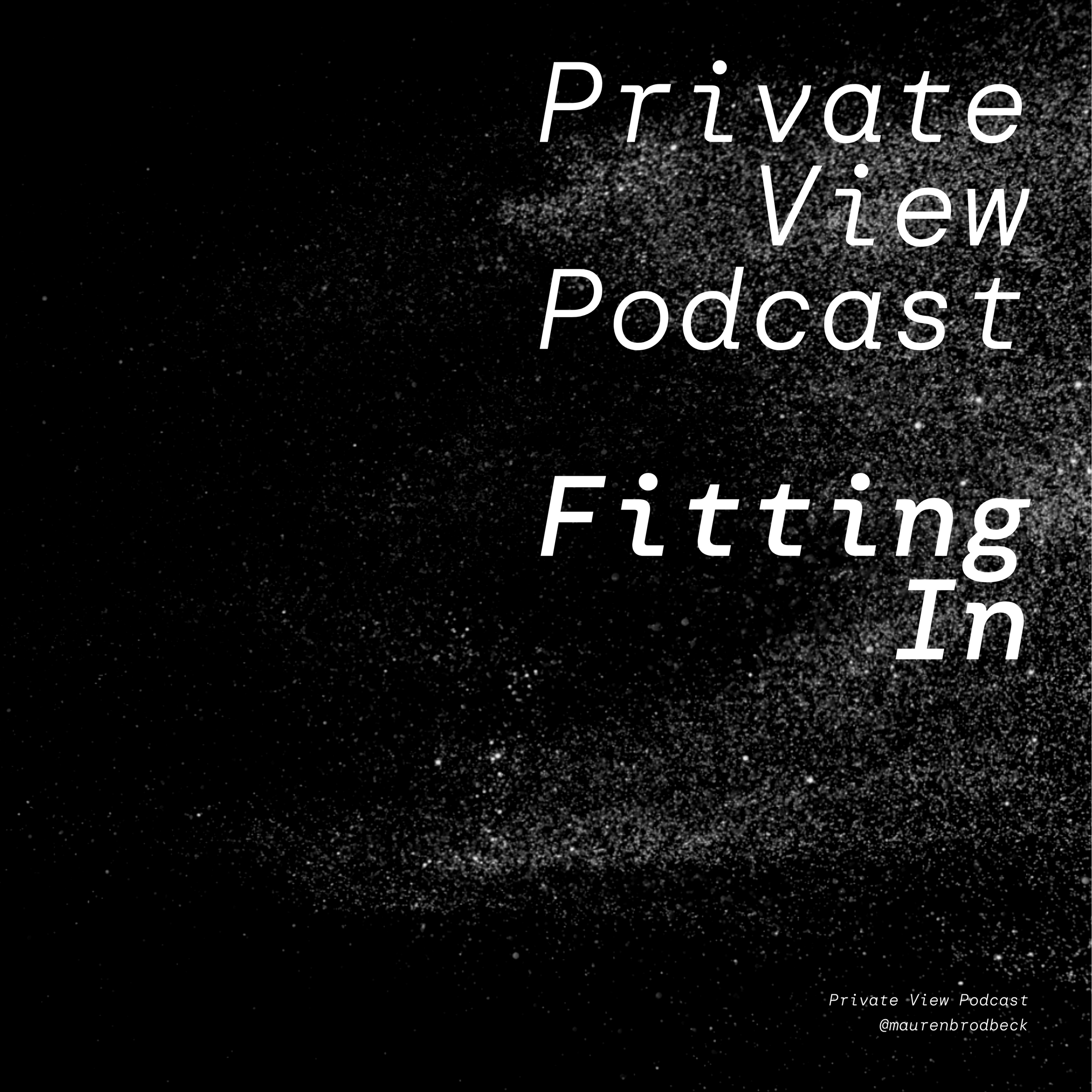 Private View Podcast by artist Mauren Brodbeck, on getting real about being a woman in the arts