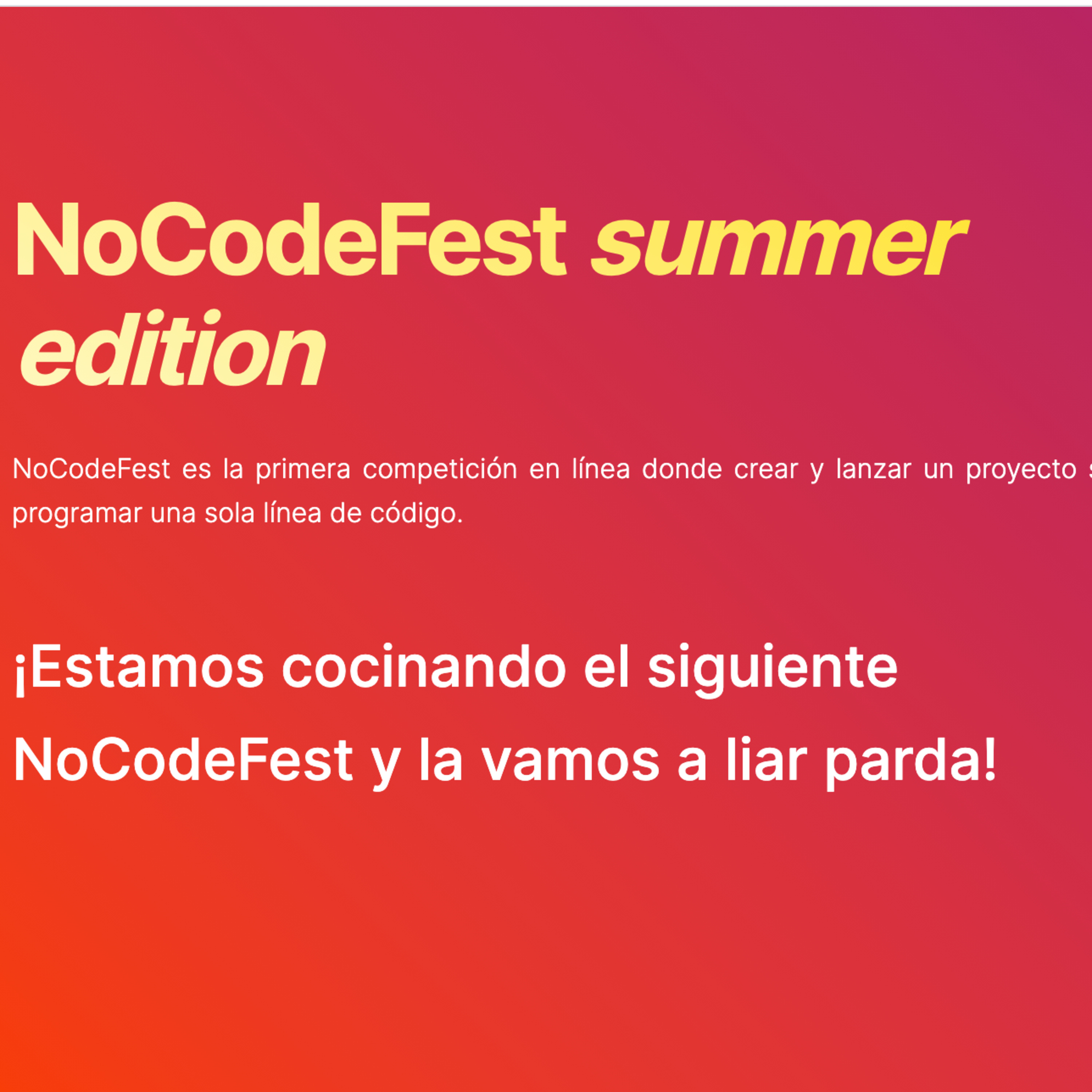 SharingAway: Historias de nocoders