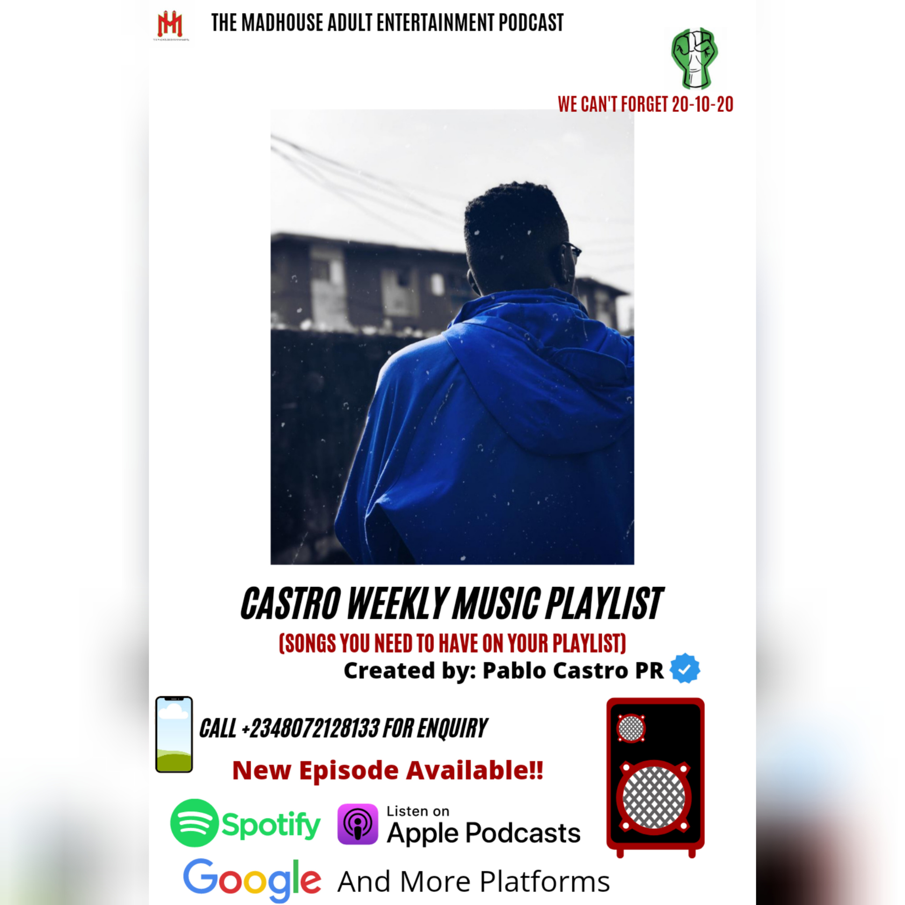 Castro Weekly Music Playlist - (Songs You Need To Have On Your Playlist) > Episode 4 - #TMAEPodcast episode artwork