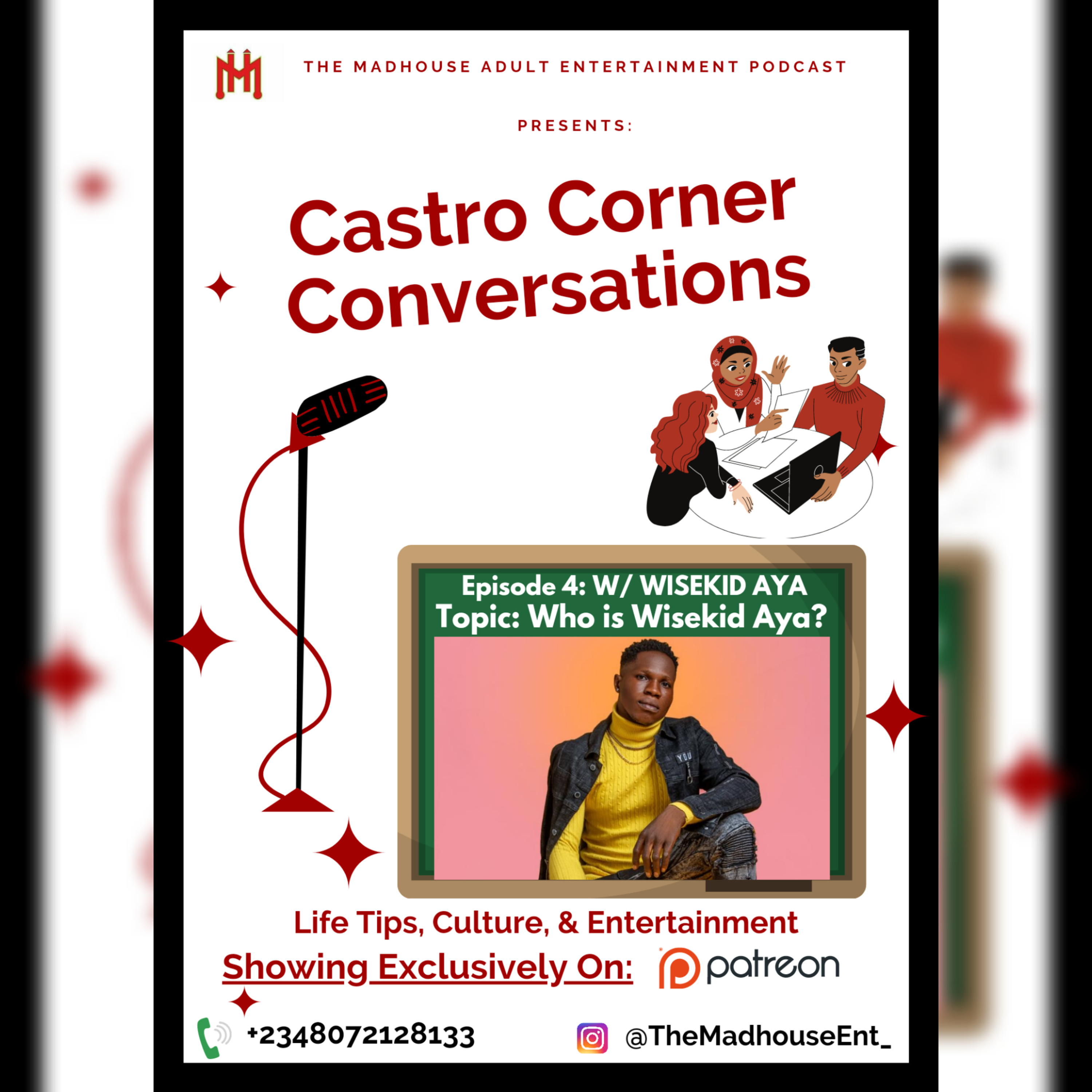 Castro Corner Conversations Ep 4: W/ Wisekid Aya > Who is Wisekid Aya? | A Music Podcast Interview episode artwork