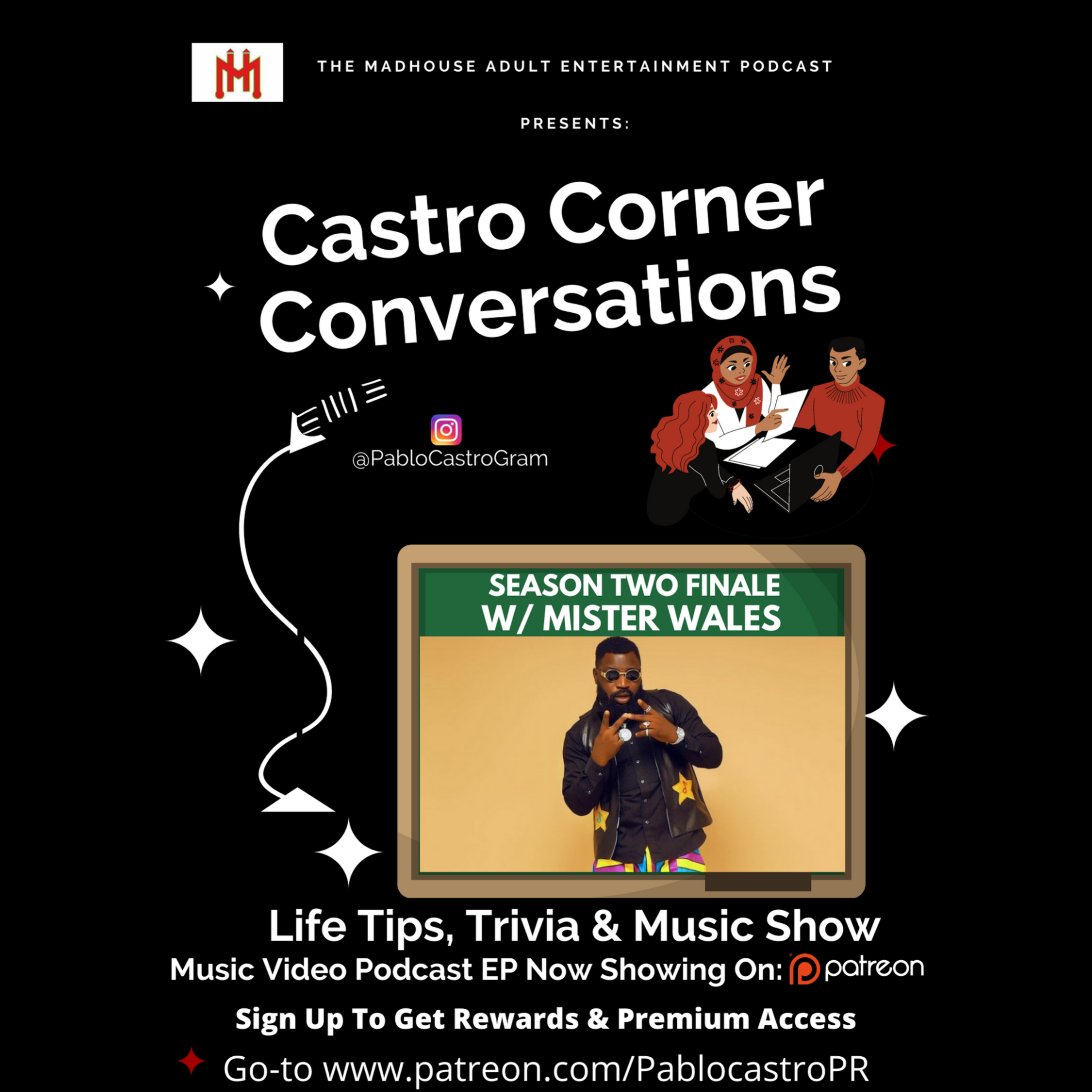 Castro Corner Conversations Season 2 Episode 4: W/ Mister Wales > Who is Mister Wales? episode artwork