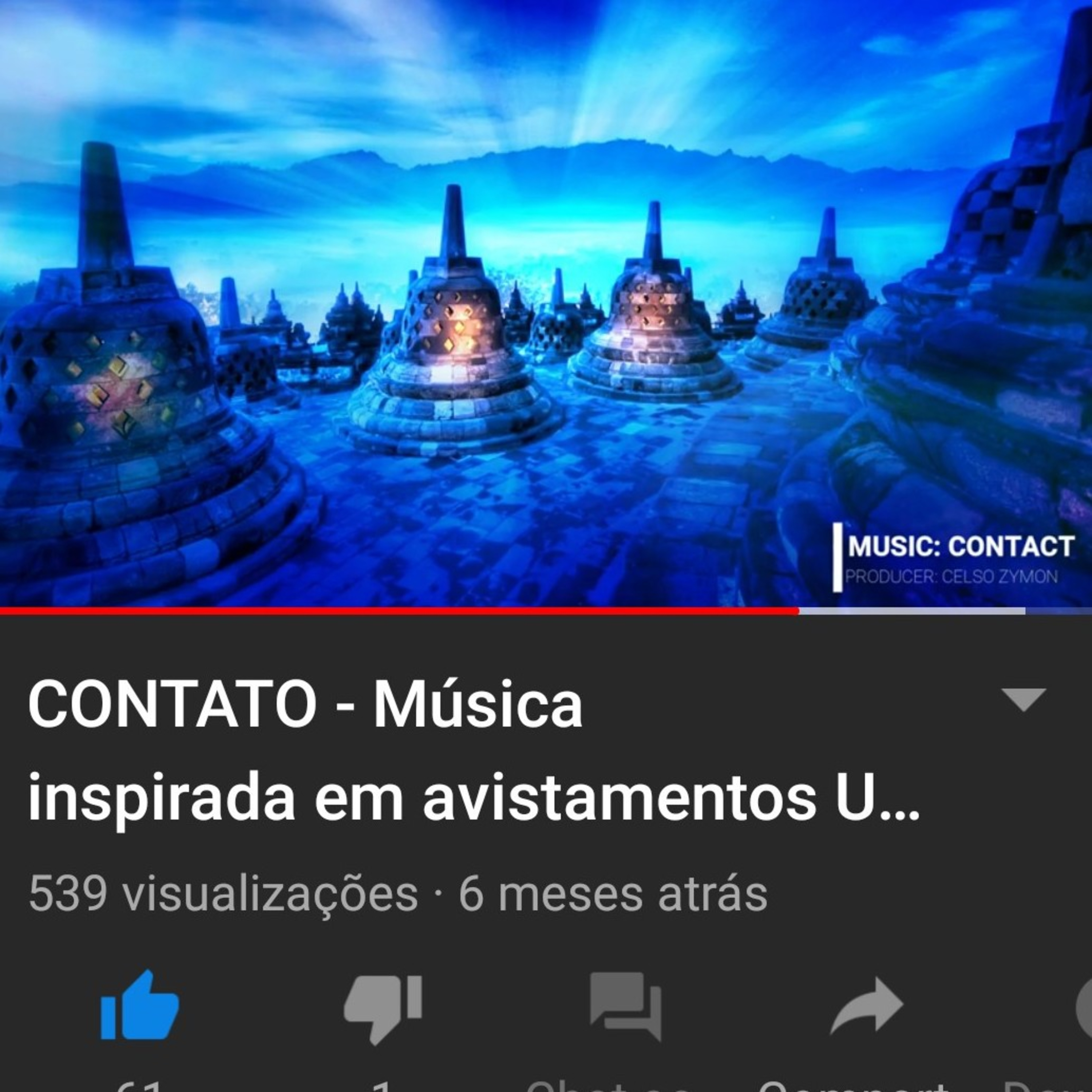 Música 🎼🎧🥁"Contato" de Celso Zymon. Canal C.U.B no You Tube. 🛸👽 episode artwork