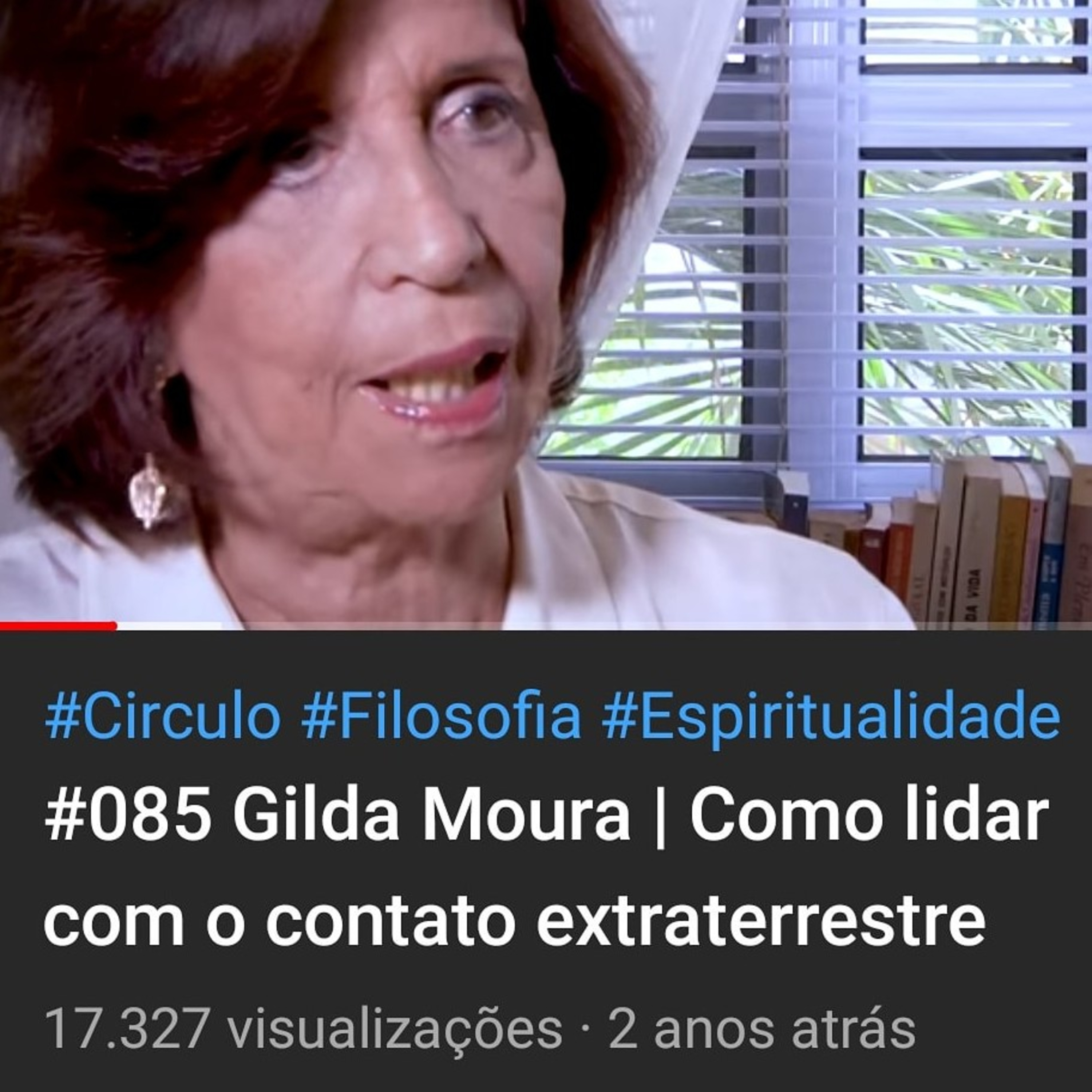 Dra Gilda Moura "Como lidar com o contato Extraterrestre" 👽🛸🧠Canal You Tube: Círculo episode artwork