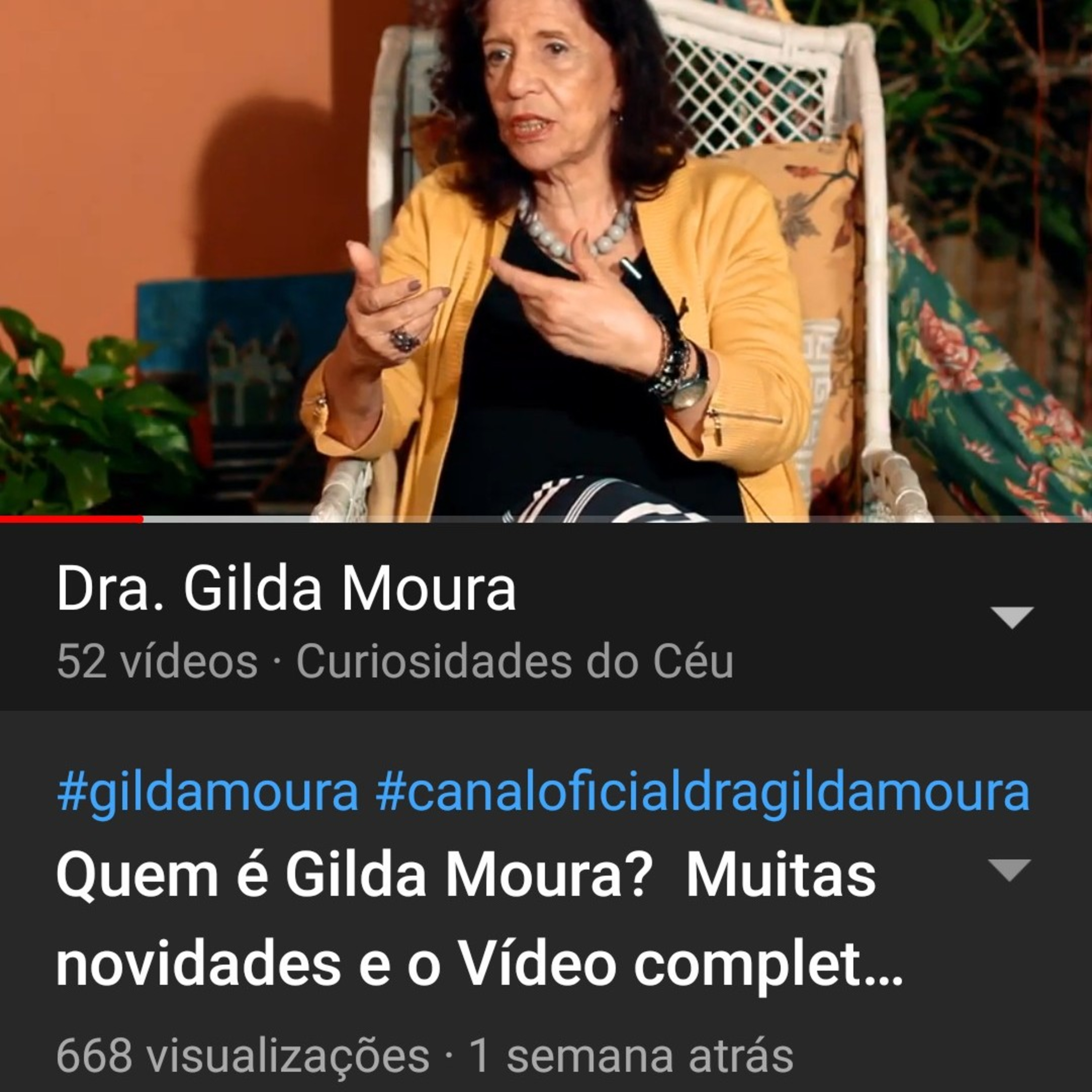 Quem é Gilda Moura? Psicóloga especialista em Contatados, Abduzidos e Híbridos, Escritora, Hipnóloga episode artwork