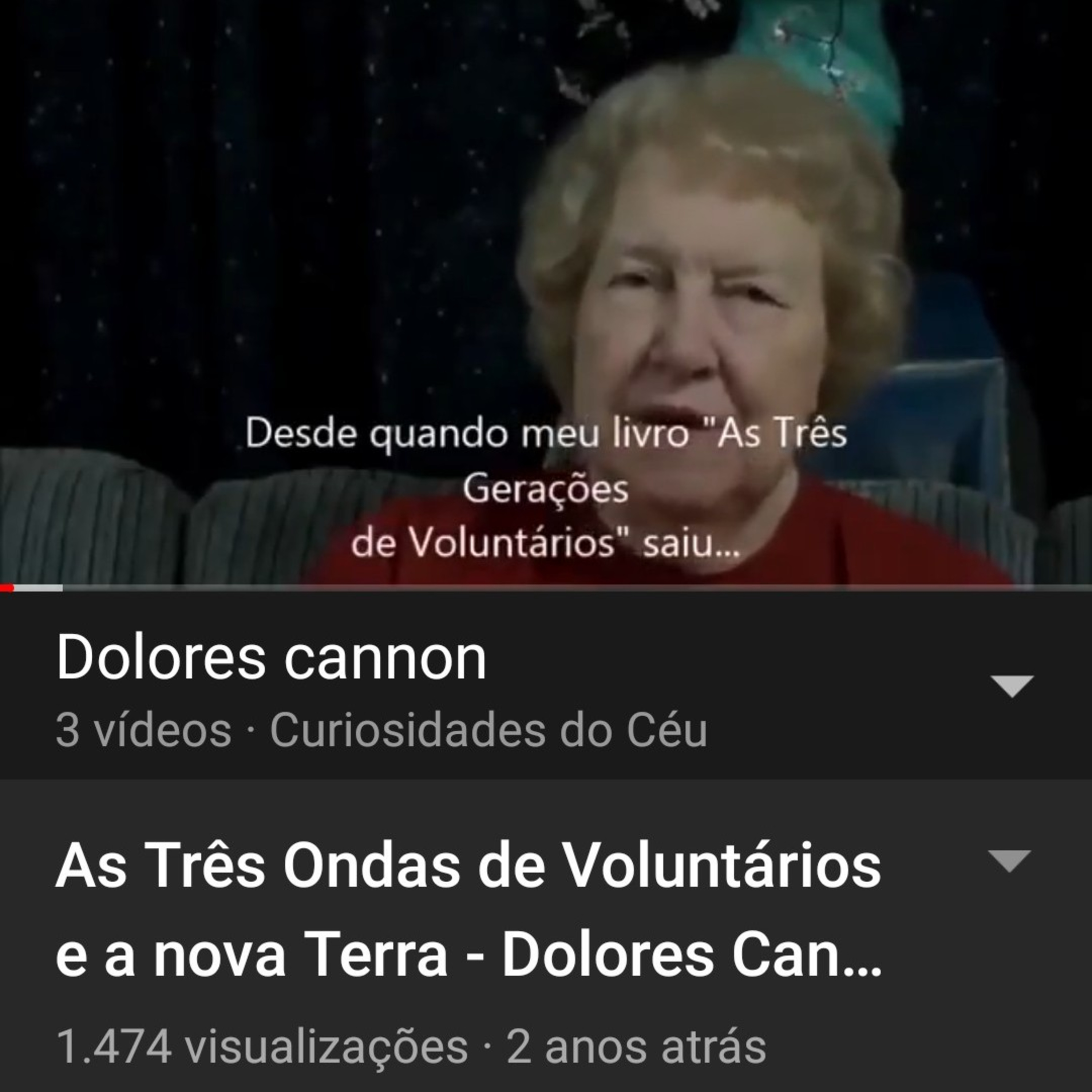 Dolores Cannon 👽🙏✨As três ondas de voluntários 🌊🌊🌊 https://youtu.be/_wgXbTViX68