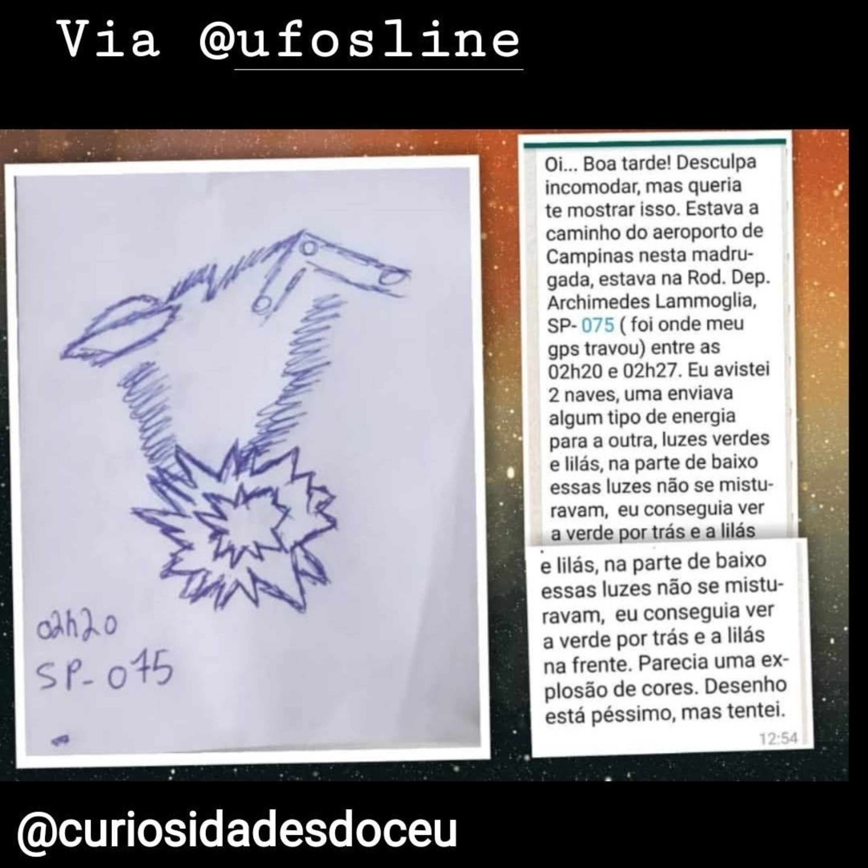 2 Naves diferentes estavam trocando "luzes" em Campinas - SP, quase bati o carro e um caminhão bateu episode artwork