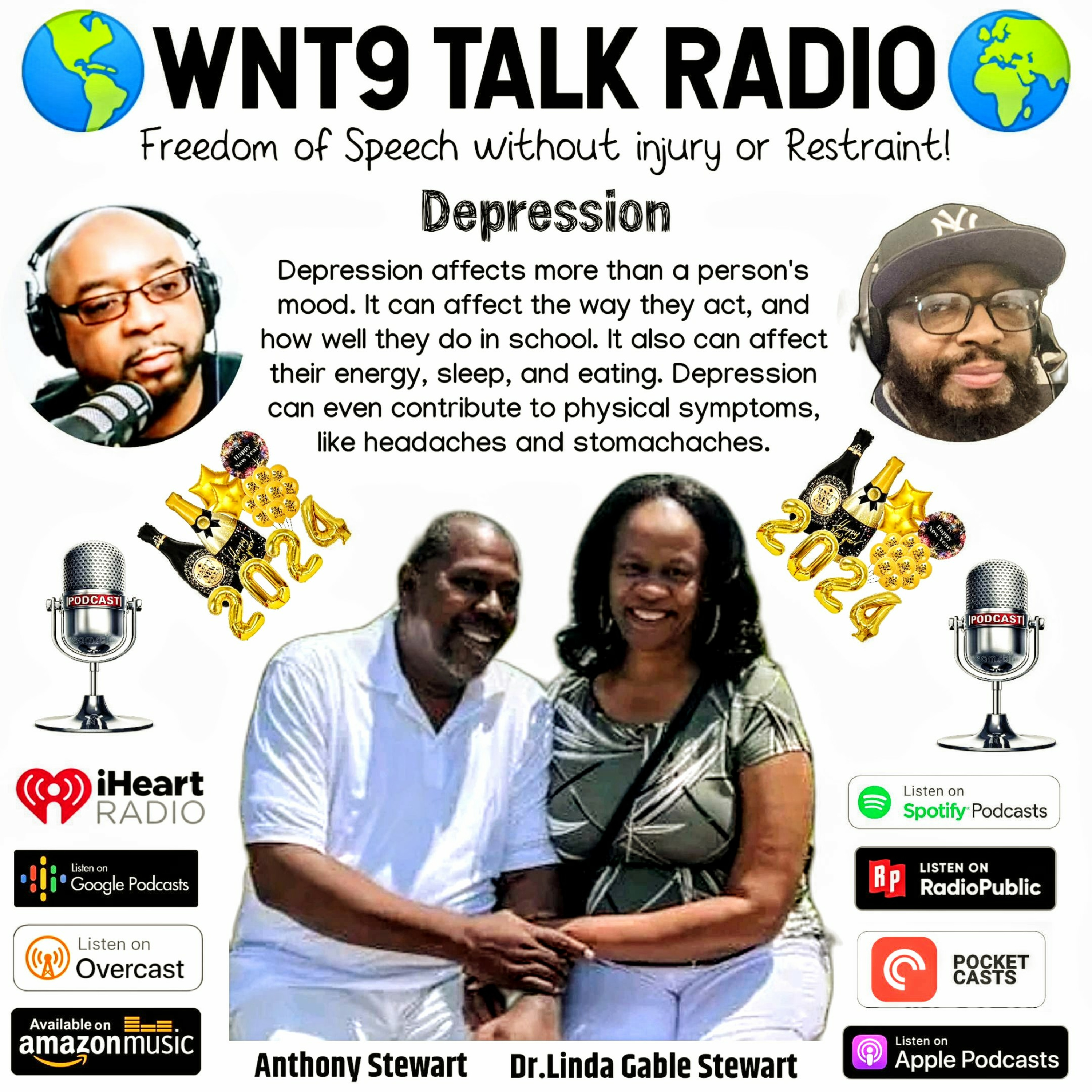 Episode 88: Depression with Dr. Linda Gable Stewart and Anthony Stewart episode artwork