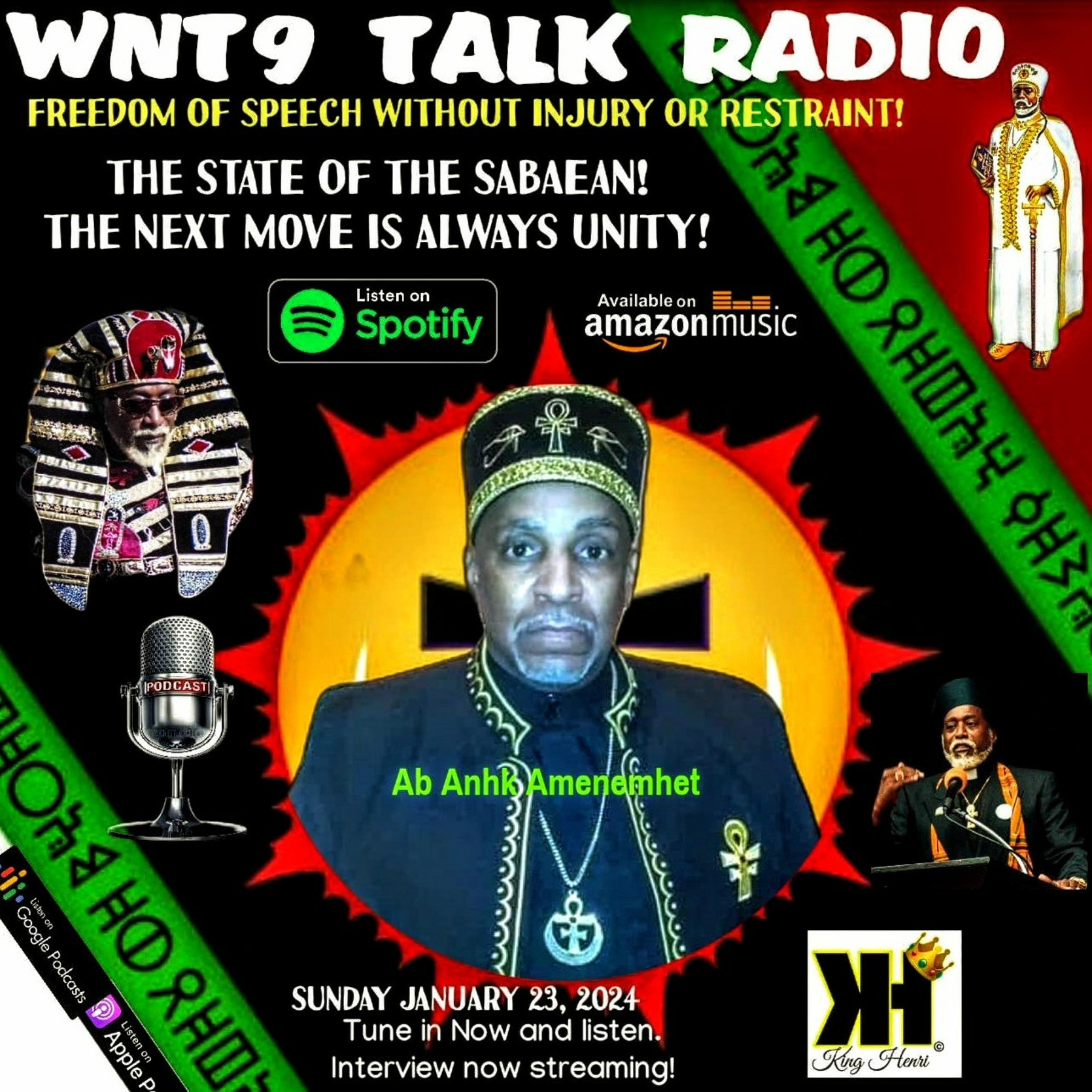 Episode 91: Ab Anhk Amenemhet interview. (Love & Unity with The Elders) episode artwork