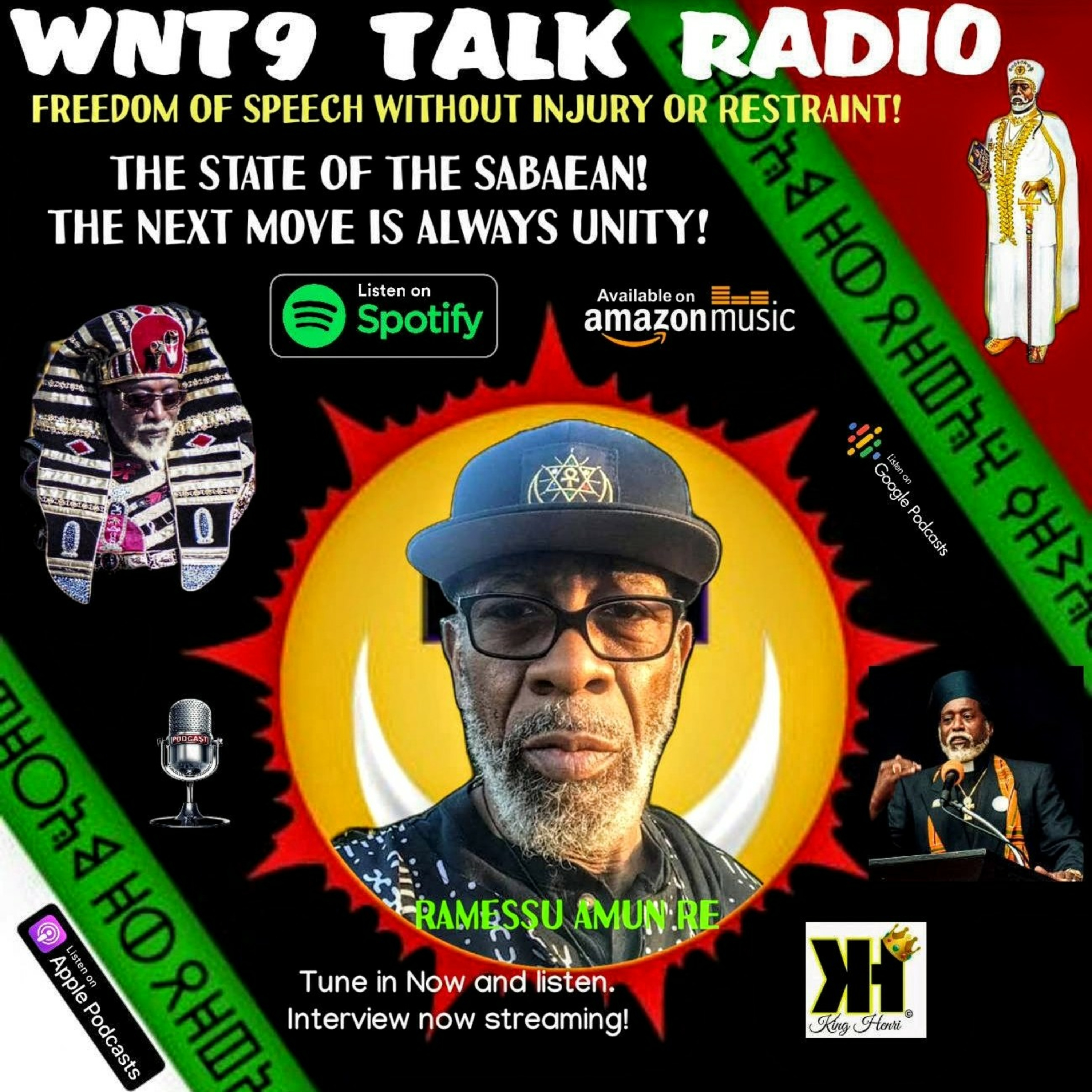 Episode 95: Ramessu Amun Re interview. (Love & Unity with The Elders) episode artwork