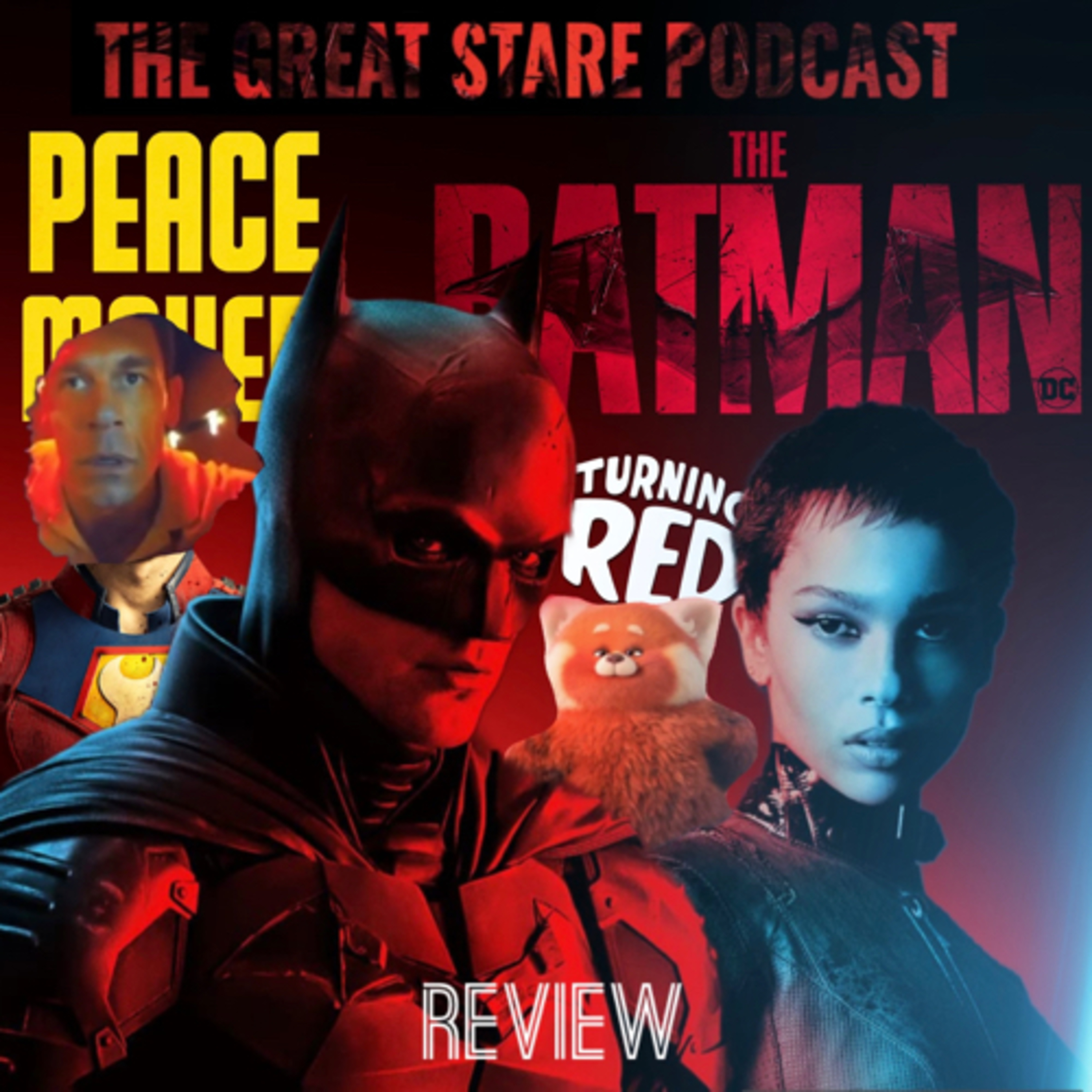 Ep48: Batman, Peacemaker, Turning Red episode artwork