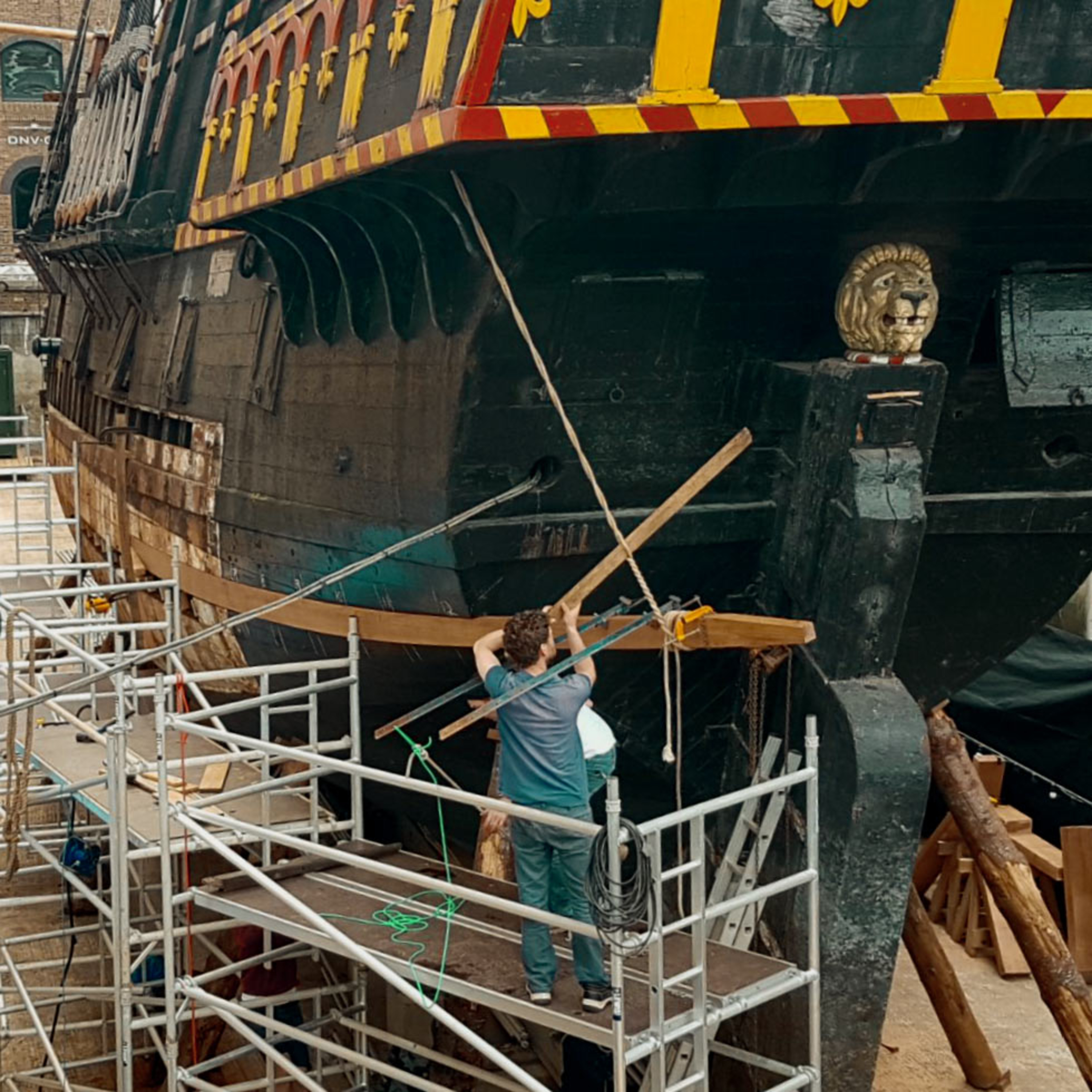 Restoring The Golden Hinde - with Head Shipwright Toby Millinder