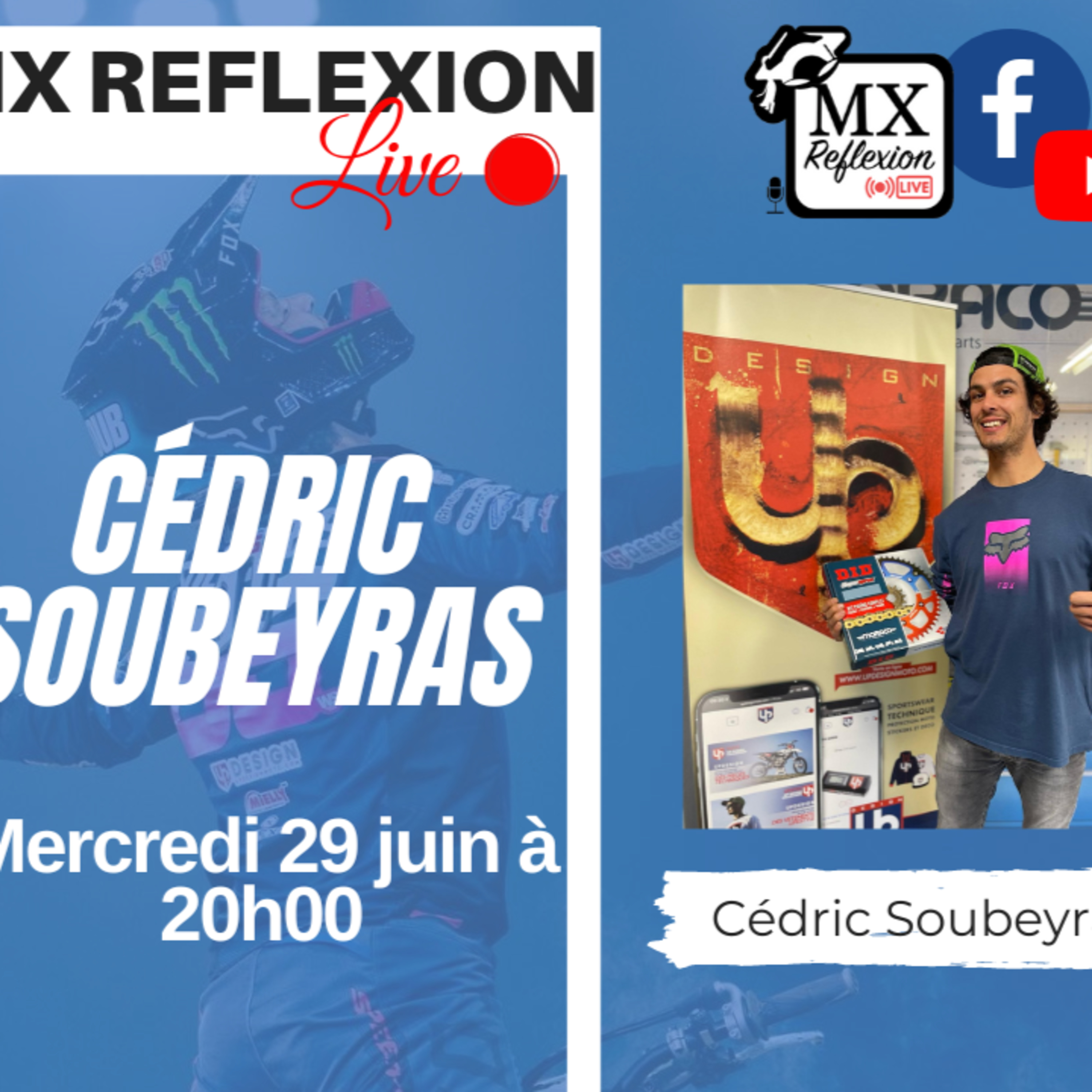 Cédric Soubeyras dans le Live MX Reflexion episode artwork
