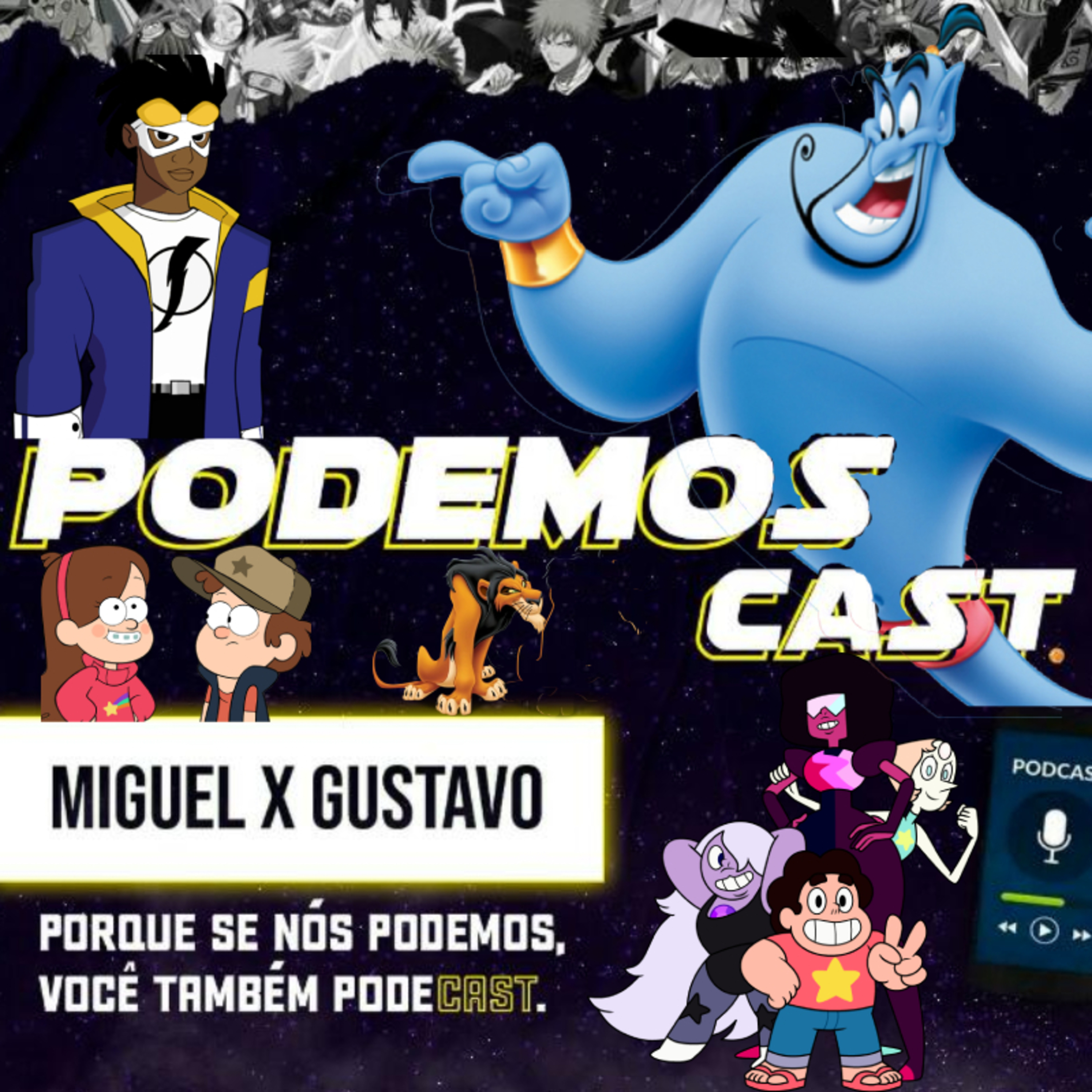 PodemosCast #12- Desenhos  episode artwork