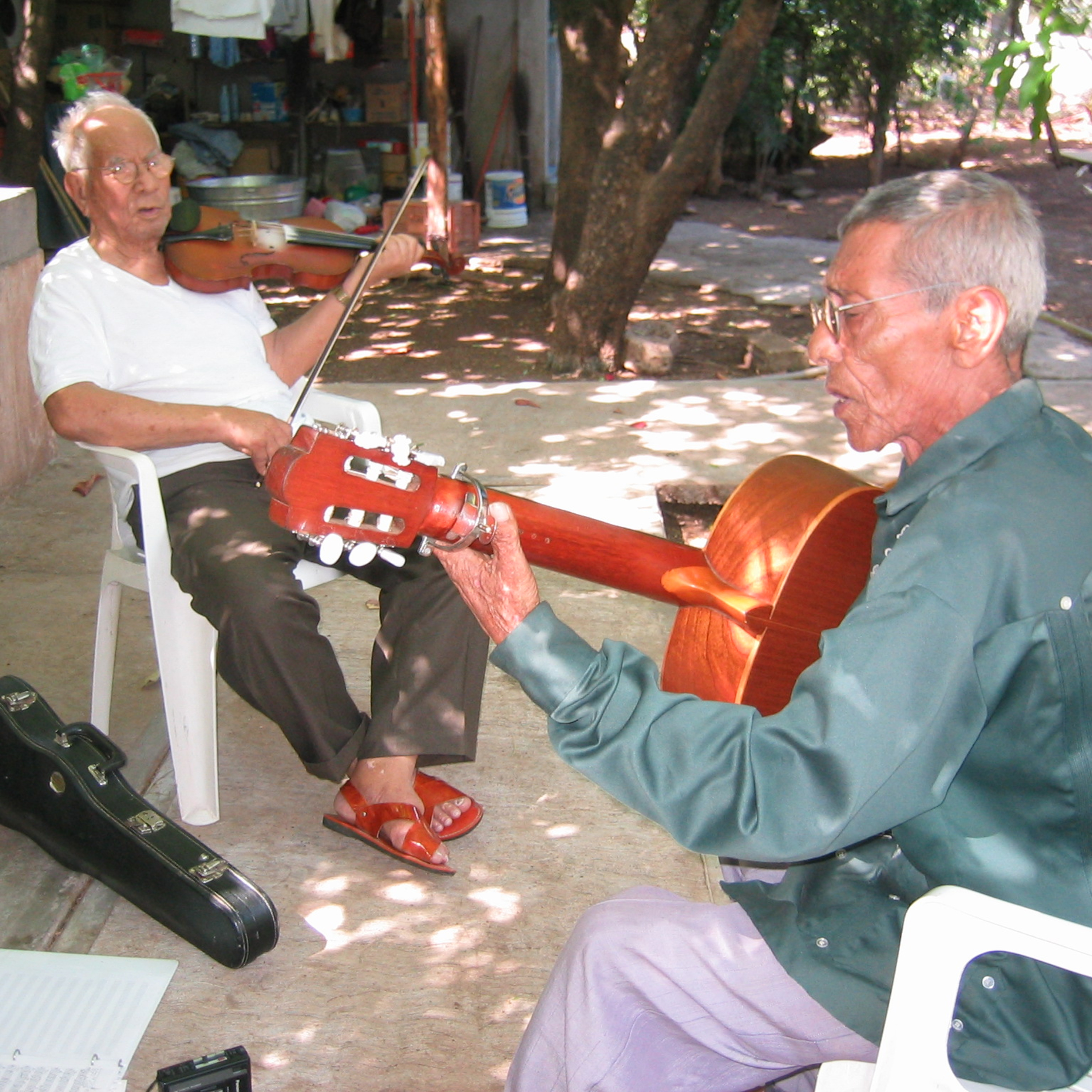 Músicos tradicionales de México
