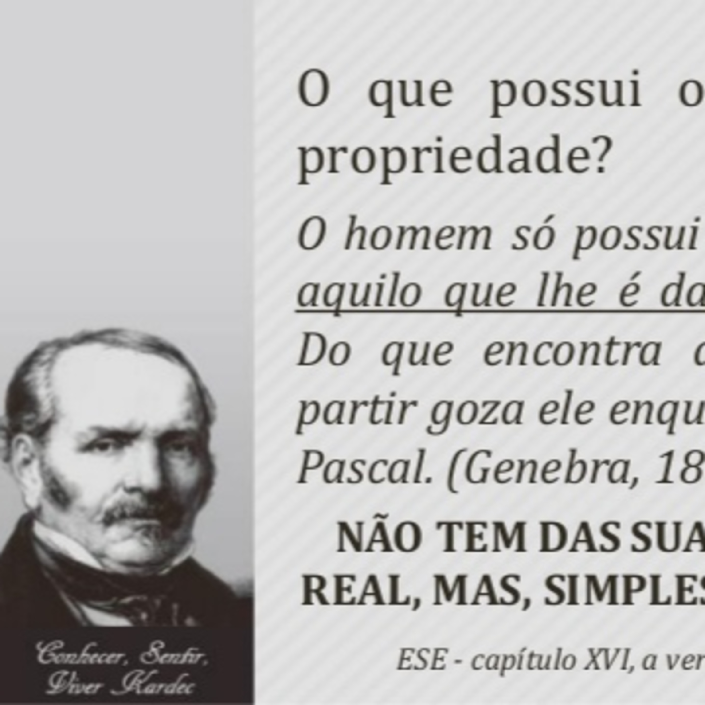 A Verdadeira Propriedade - 29.03.2021 - Gilberto episode artwork