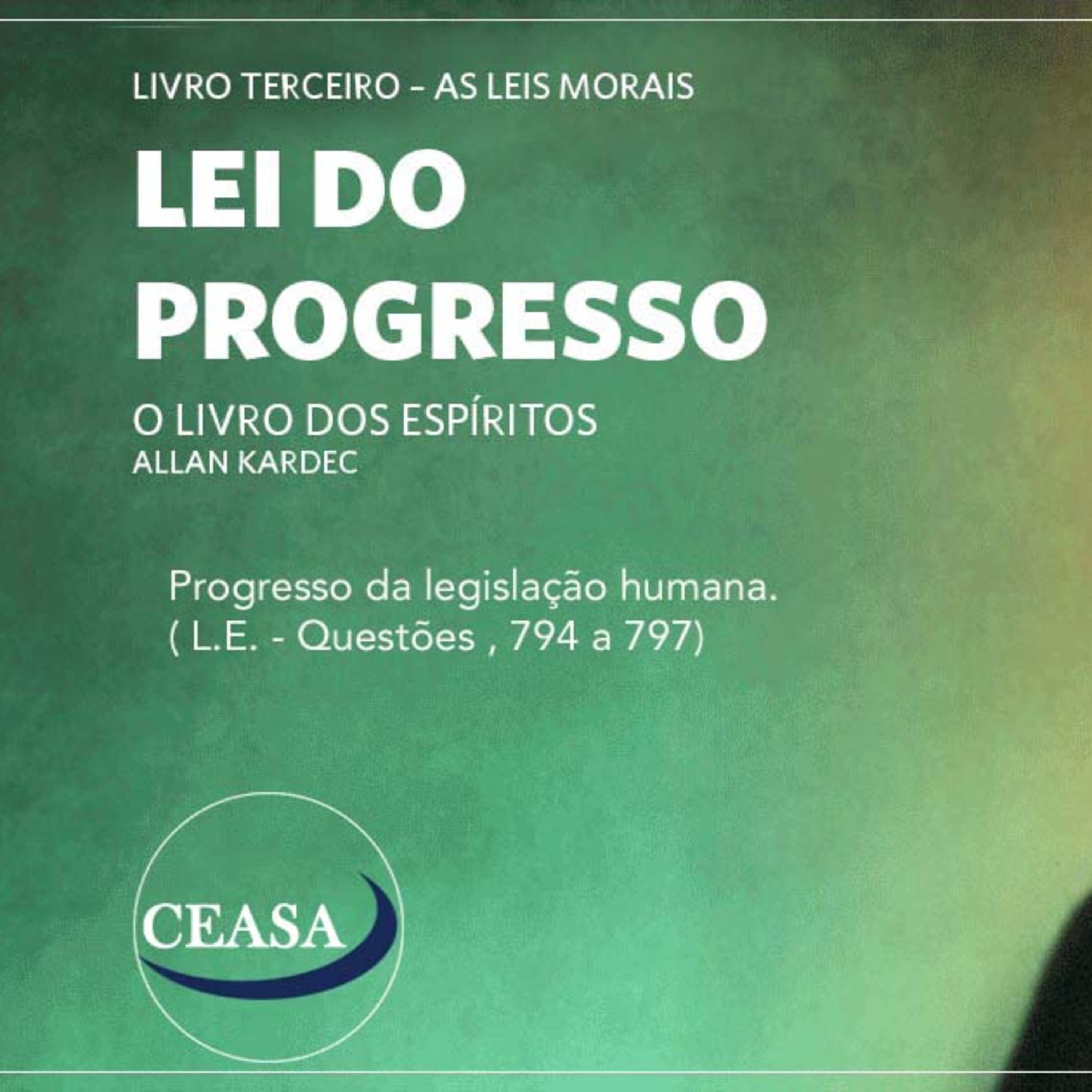 Progresso da legislação humana - 17.09.2021 - Gloria episode artwork