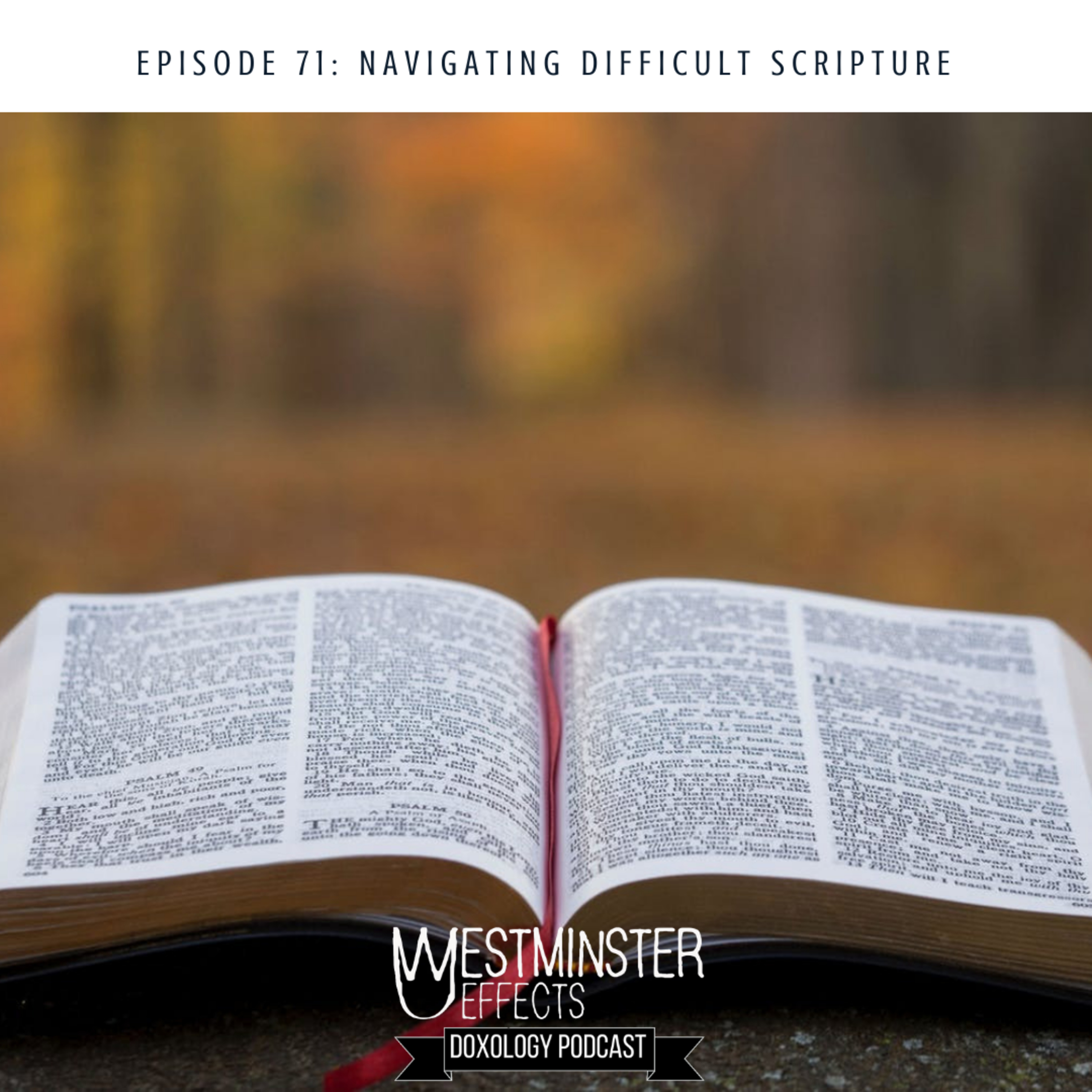 071 - Navigating difficult Scripture