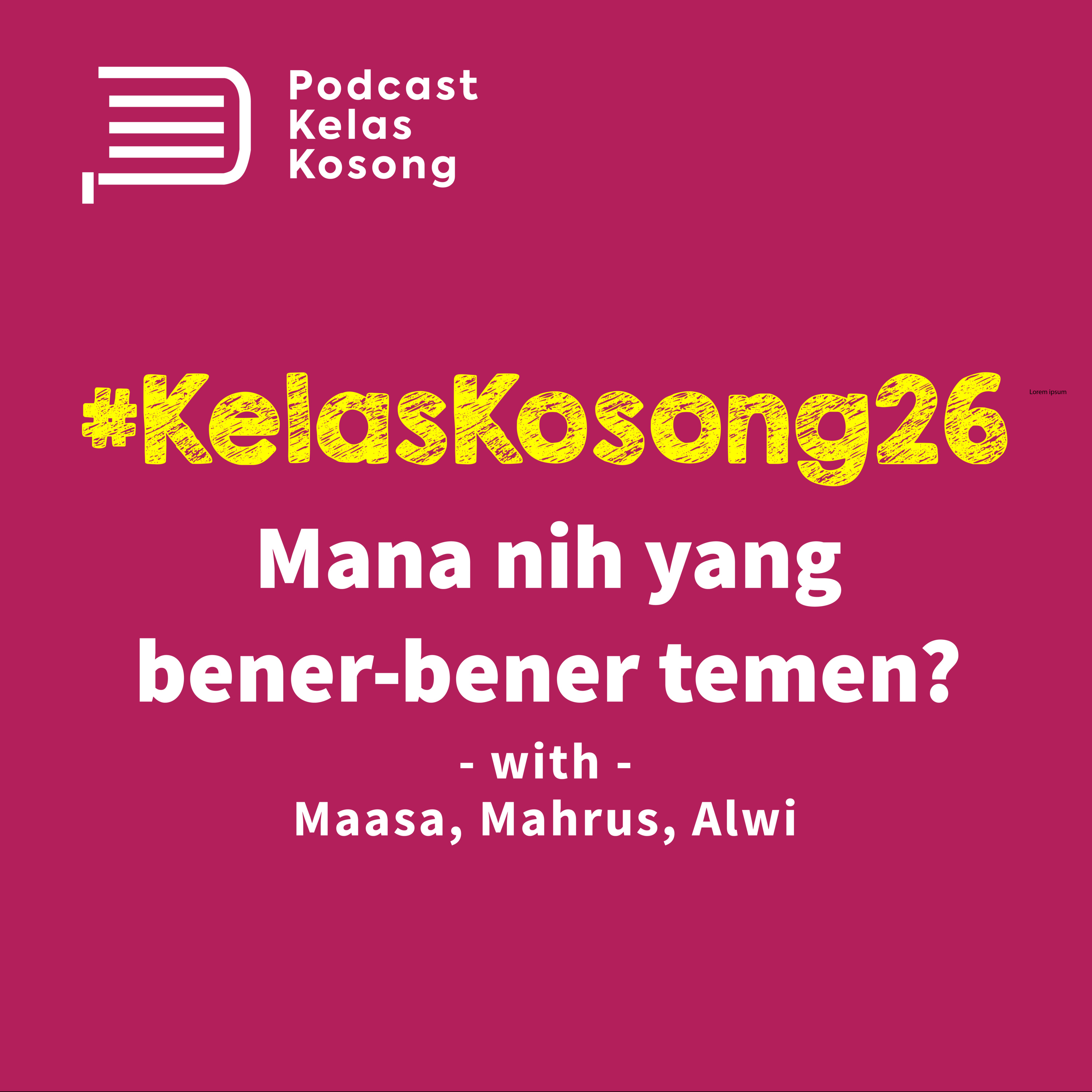 PODCAST KELAS KOSONG