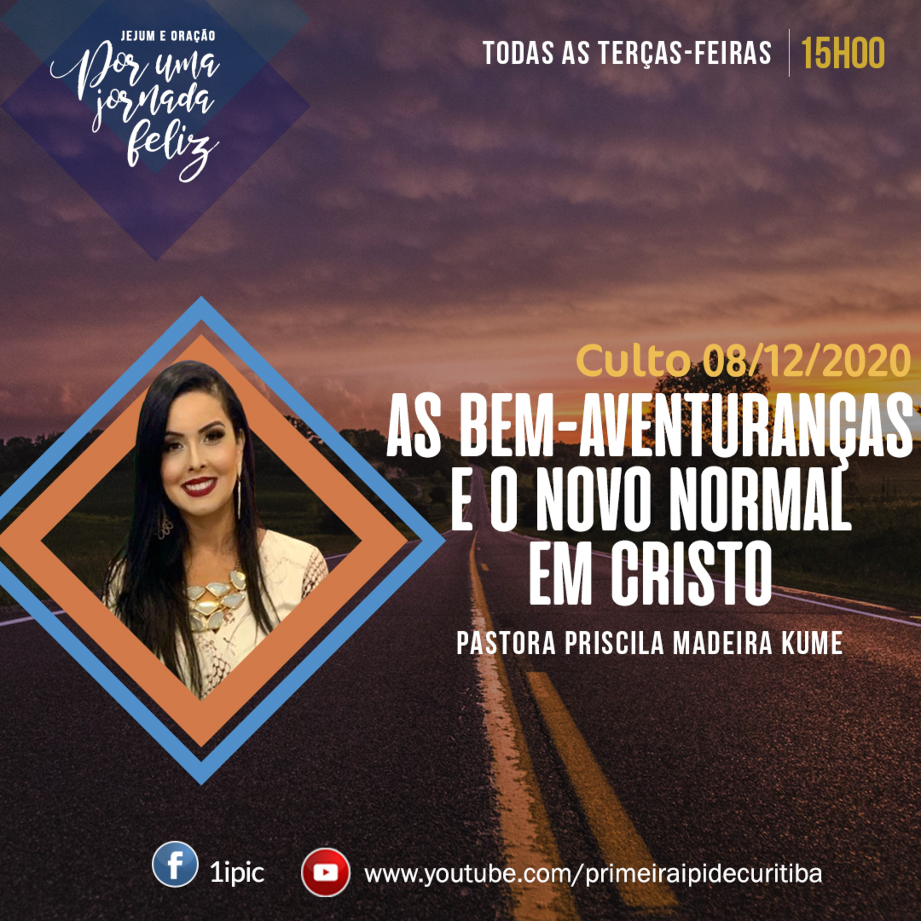Culto 08.12.2020 - As bem-aventuranças e o novo normal em Cristo episode artwork