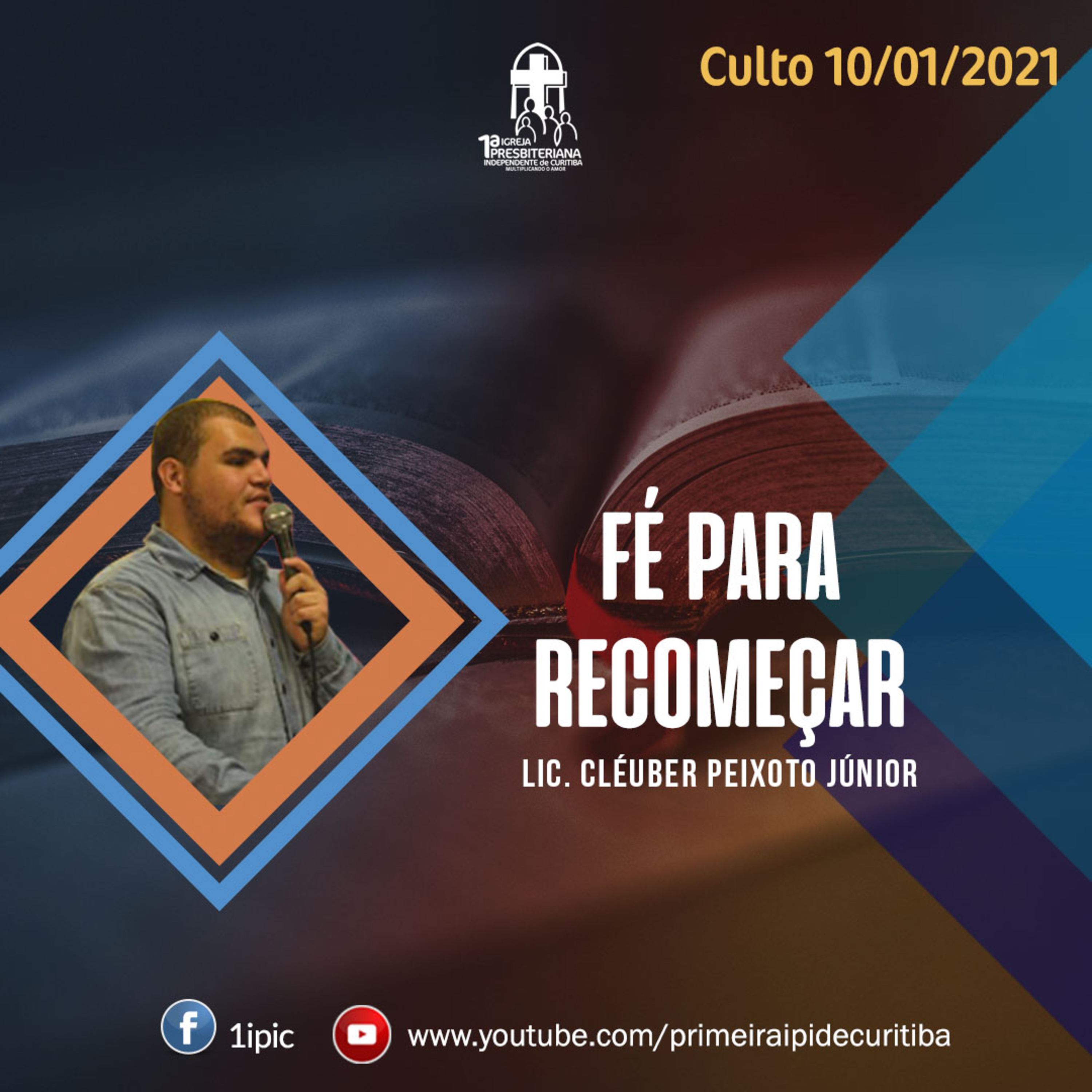 Culto 10.01.2021 - Fé para recomeçar episode artwork