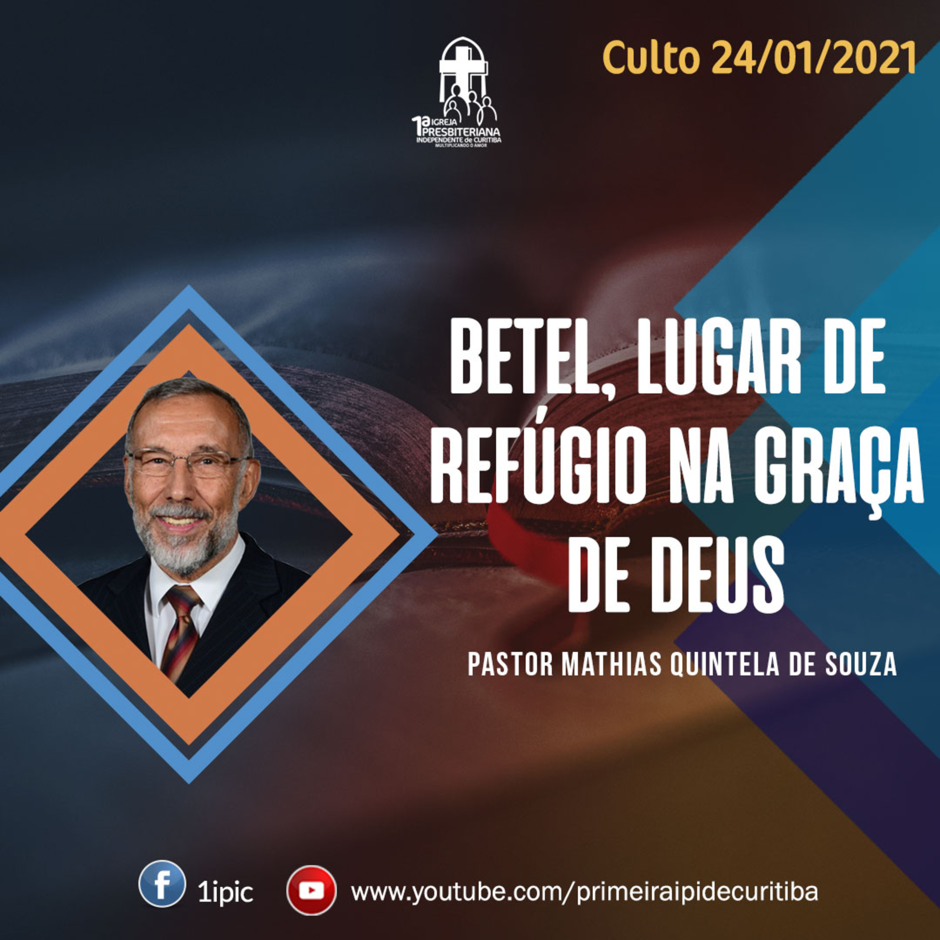Culto 24.01.2021 - Betel, lugar de refúgio na graça de Deus episode artwork