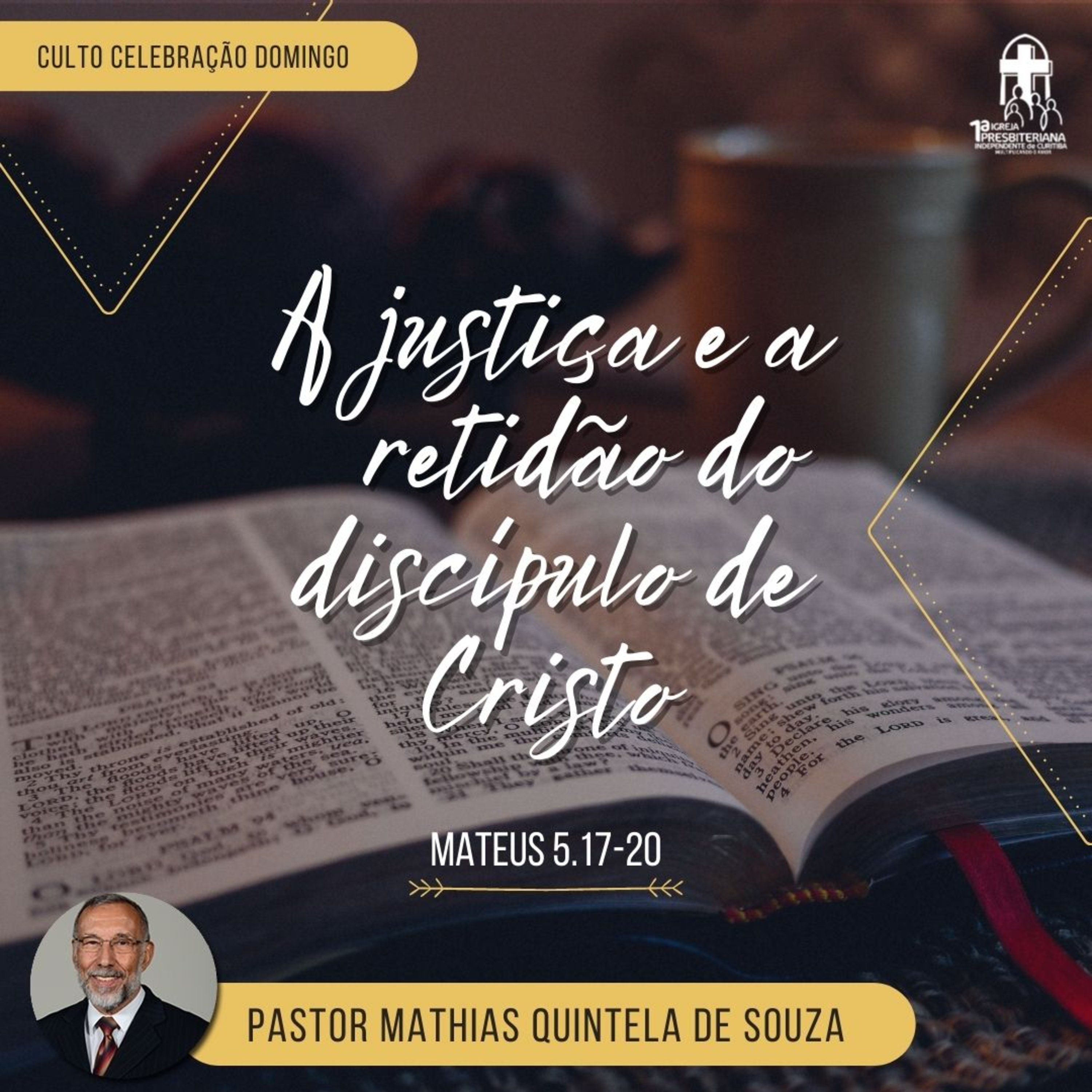 Culto 28.03.2021 - A justiça e a retidão do discípulo de Cristo episode artwork