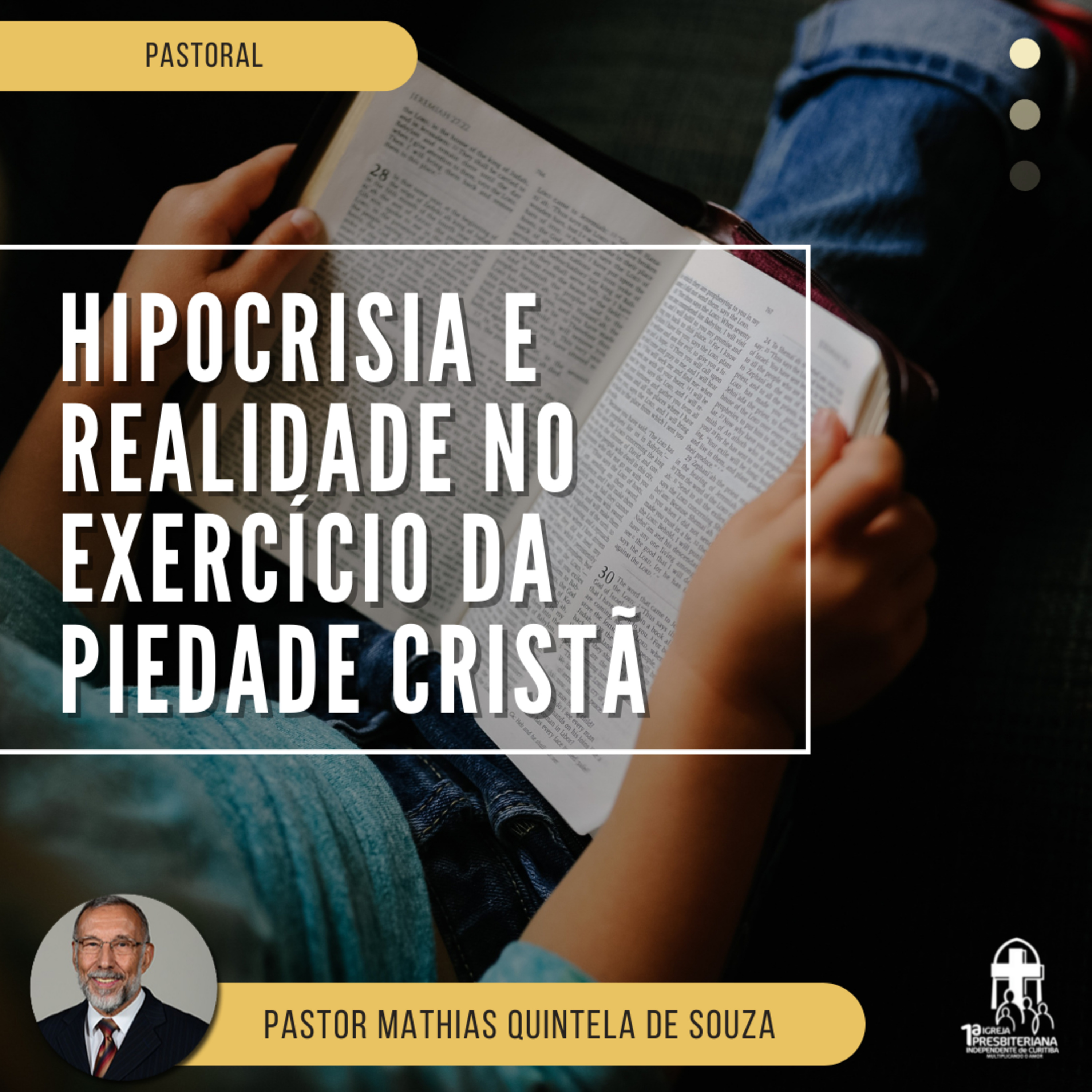Culto 20.06.2021 - Hipocrisia e realidade no exercício da piedade cristã episode artwork