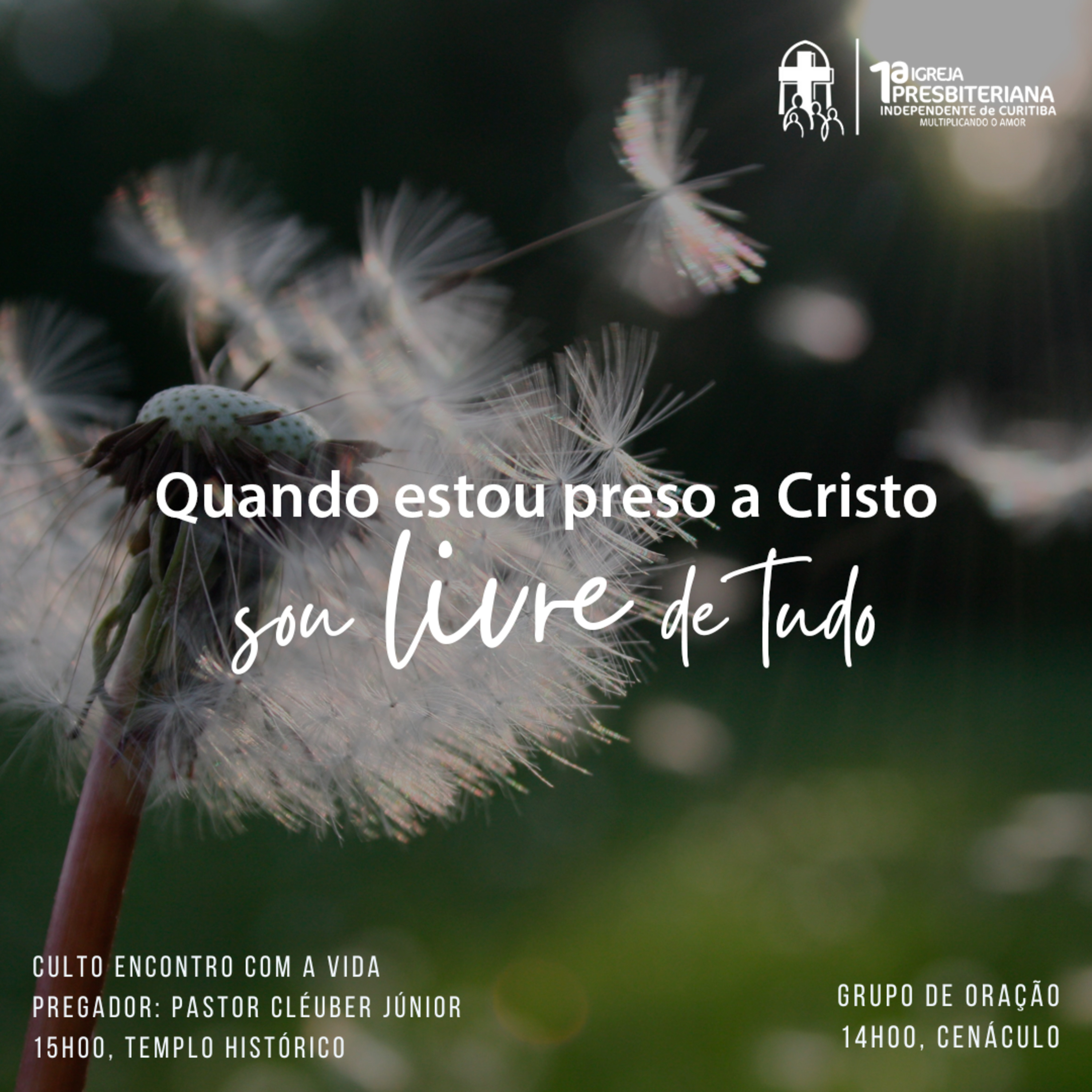 Culto 01/11/2022 - Quando estou preso a Cristo sou livre de tudo episode artwork