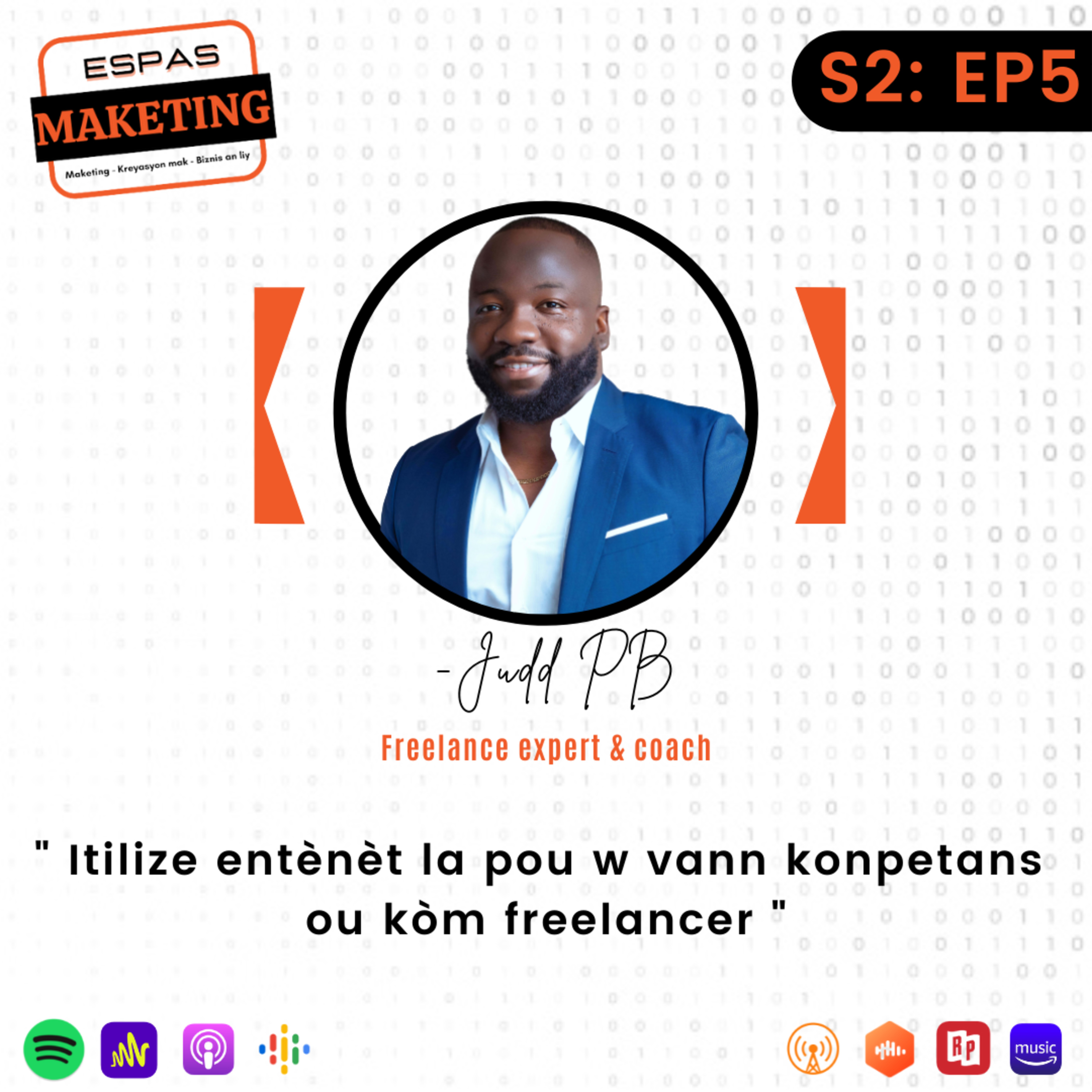 Itilize entènèt la pou w vann konpetans ou kòm freelancer episode artwork