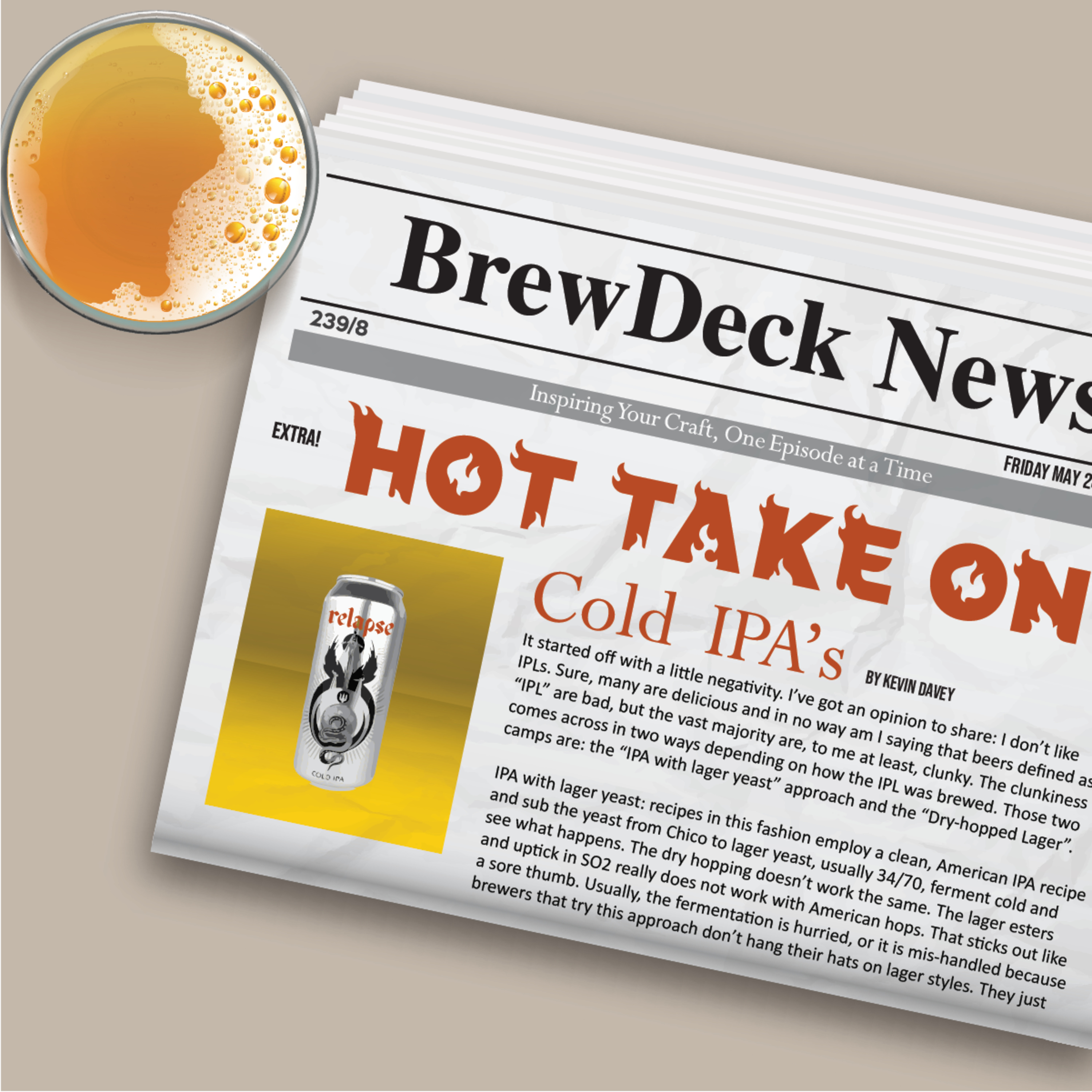 S.2 E.10 - Hot Take on Cold IPAs episode artwork