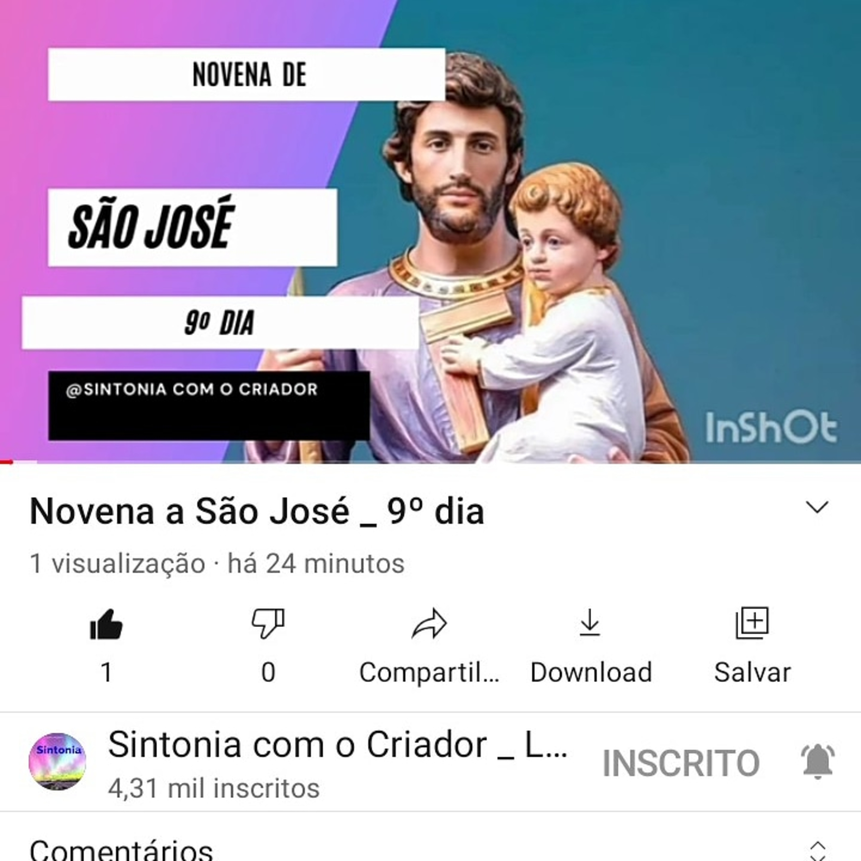 Novena a São José - 9º dia episode artwork