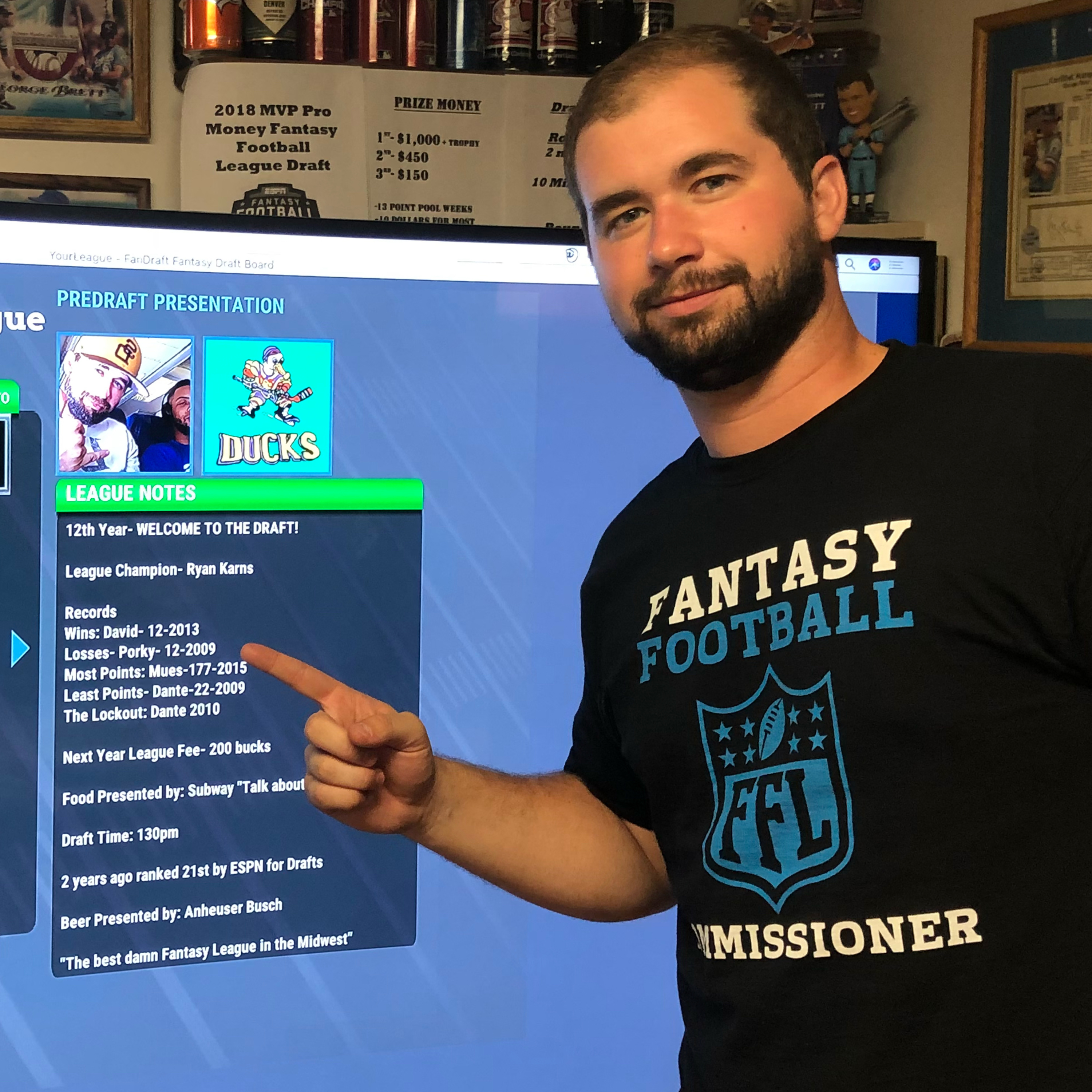MVP Pro Money Fantasy Football