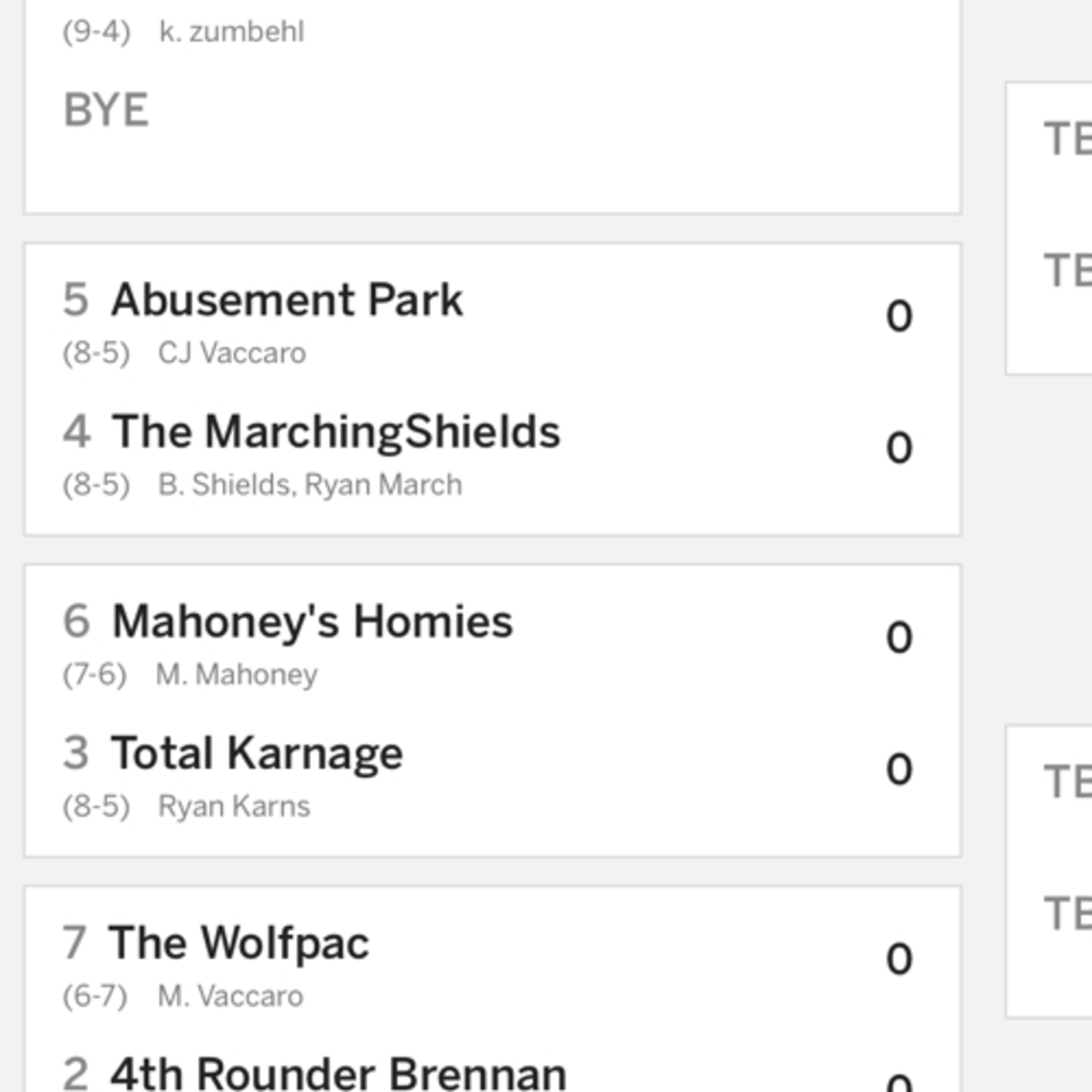 MVP Pro Money Fantasy Football