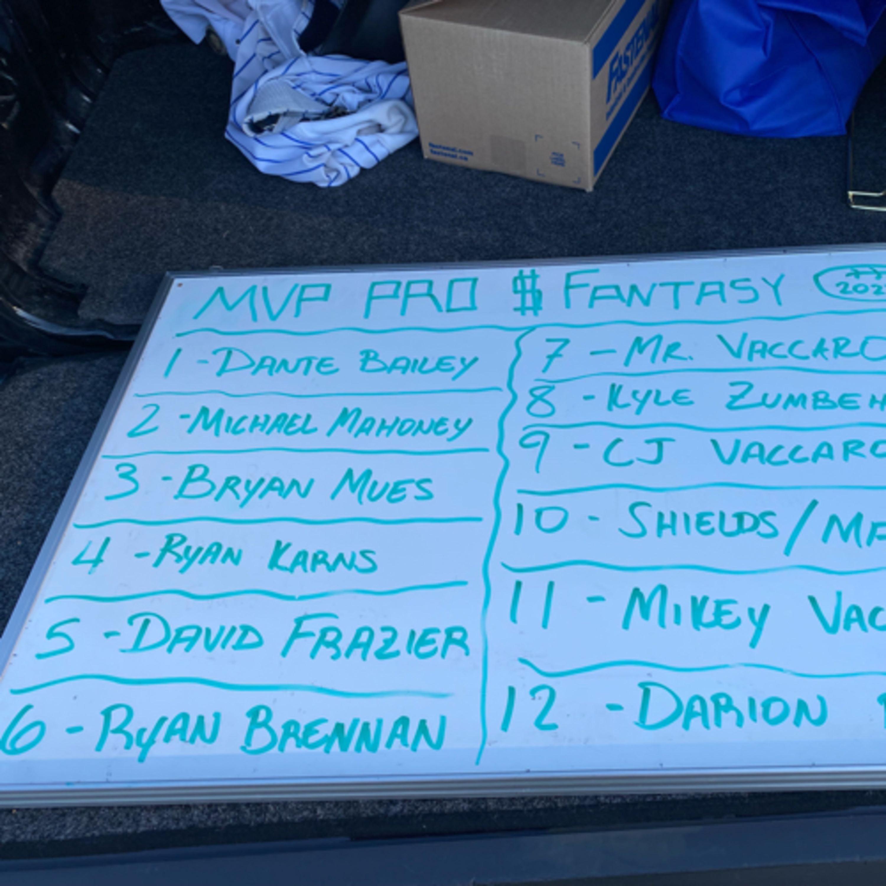 MVP Pro Money Fantasy Football