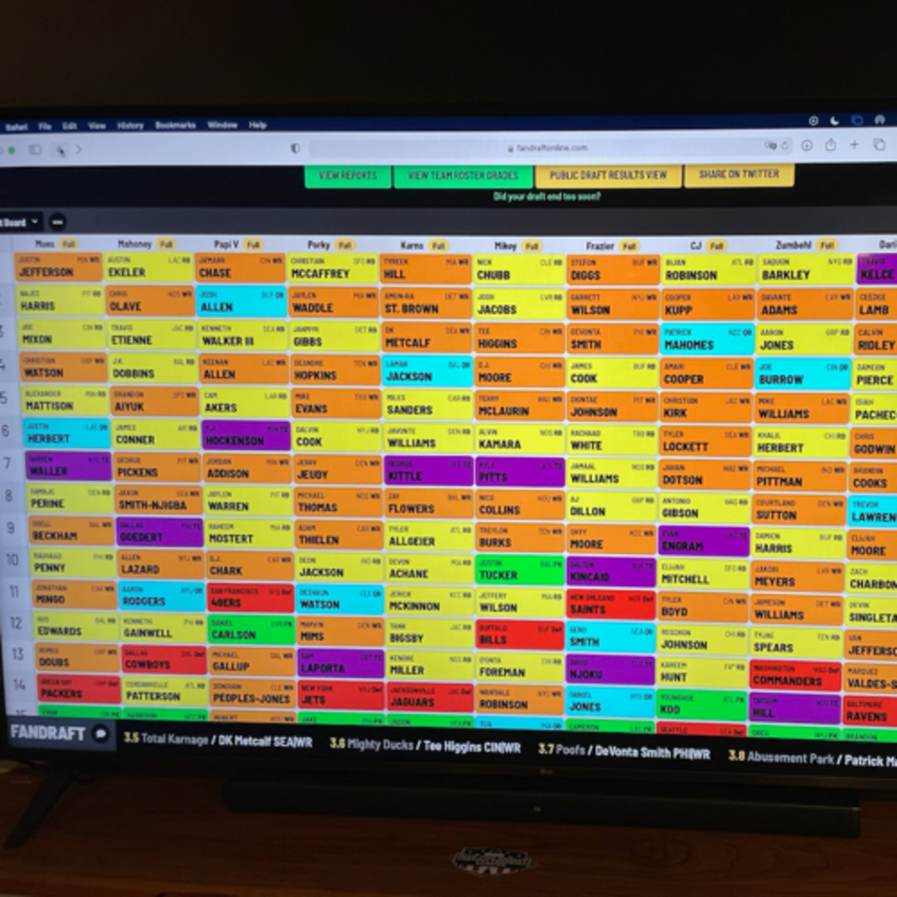 MVP Pro Money Fantasy Football