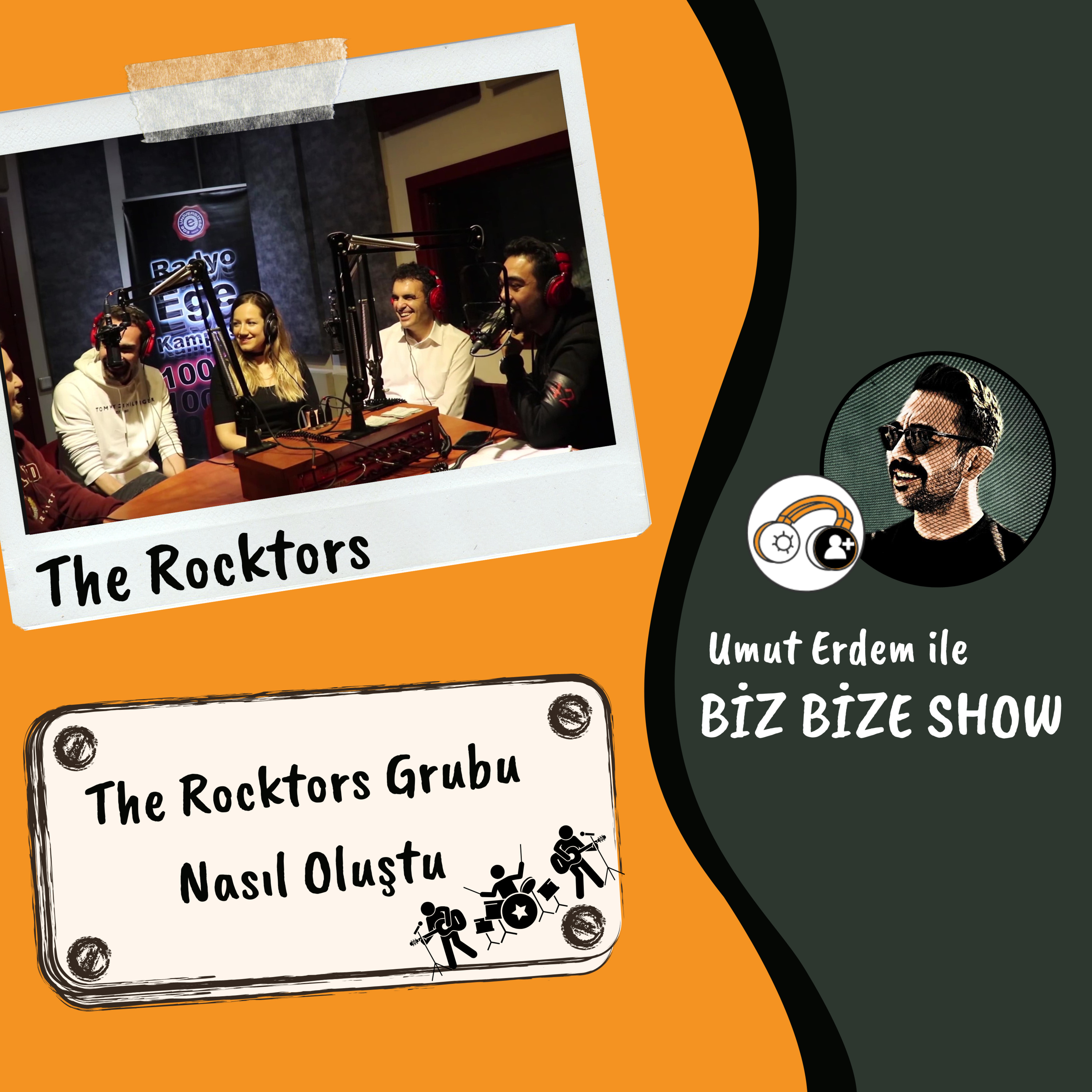 The Rocktors Grubu Nasıl Oluştu? / Umut Erdem İle Biz Bize Show / Konuklar: The Rocktors / #EvdeKal episode artwork